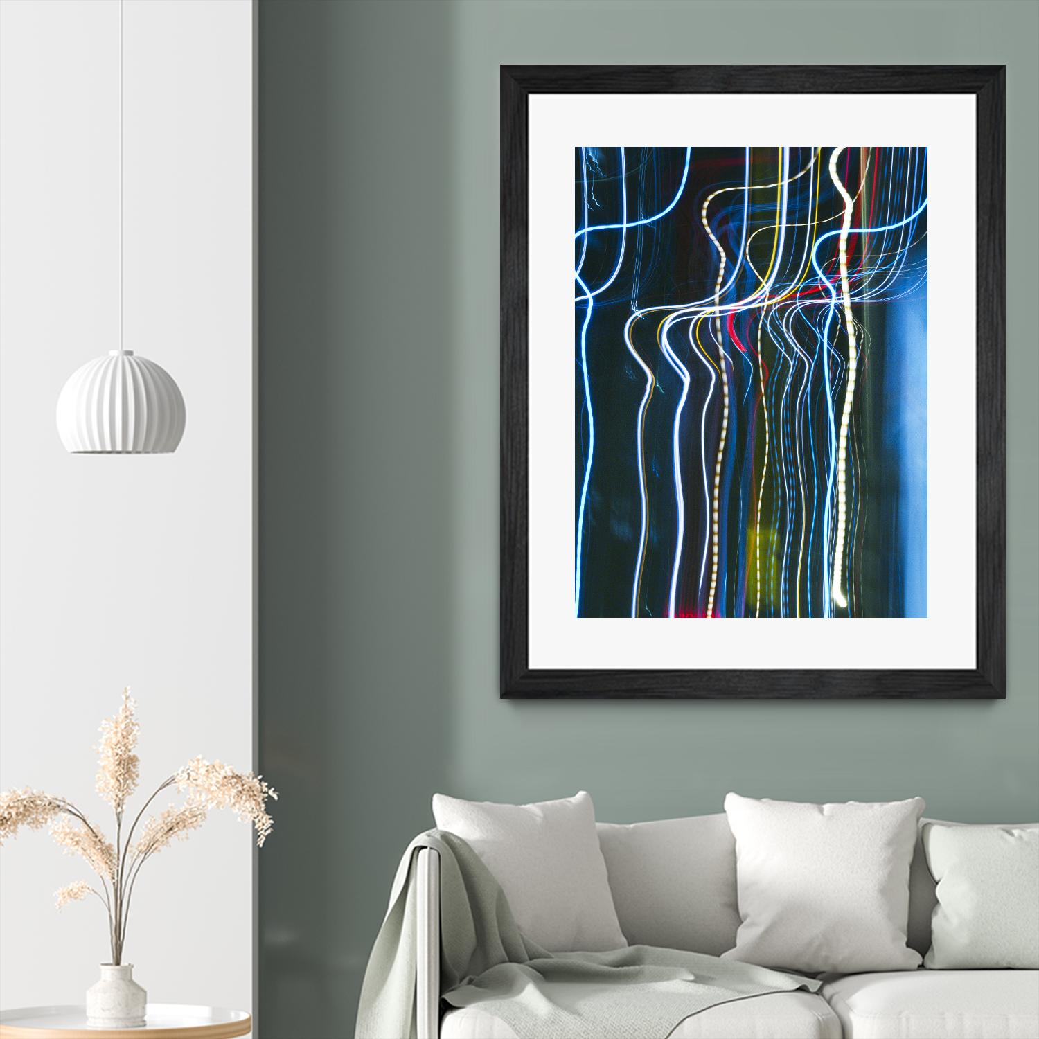 Stems I by William Cooke on GIANT ART - white abstract