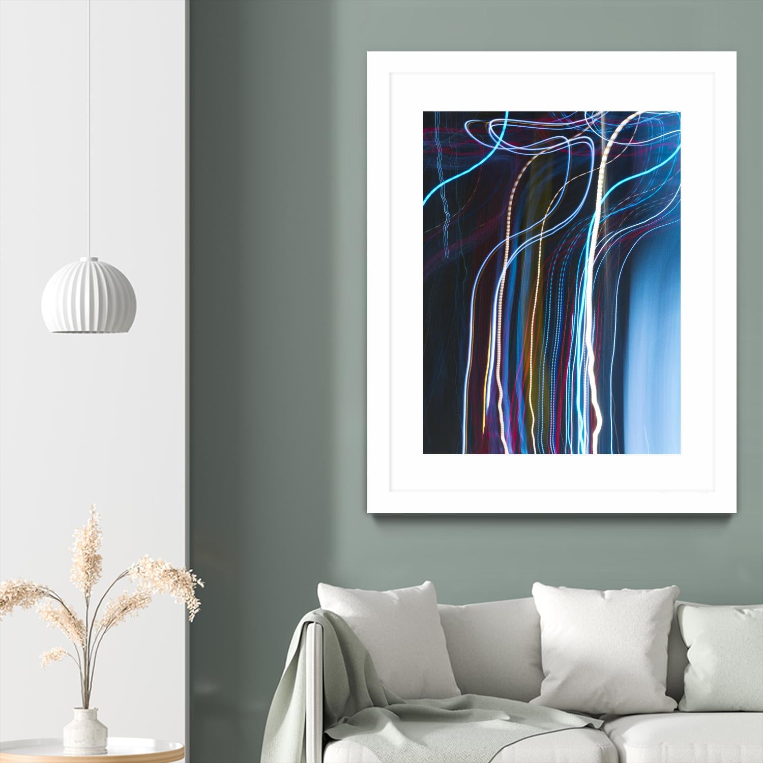 Stems III by William Cooke on GIANT ART - white abstract