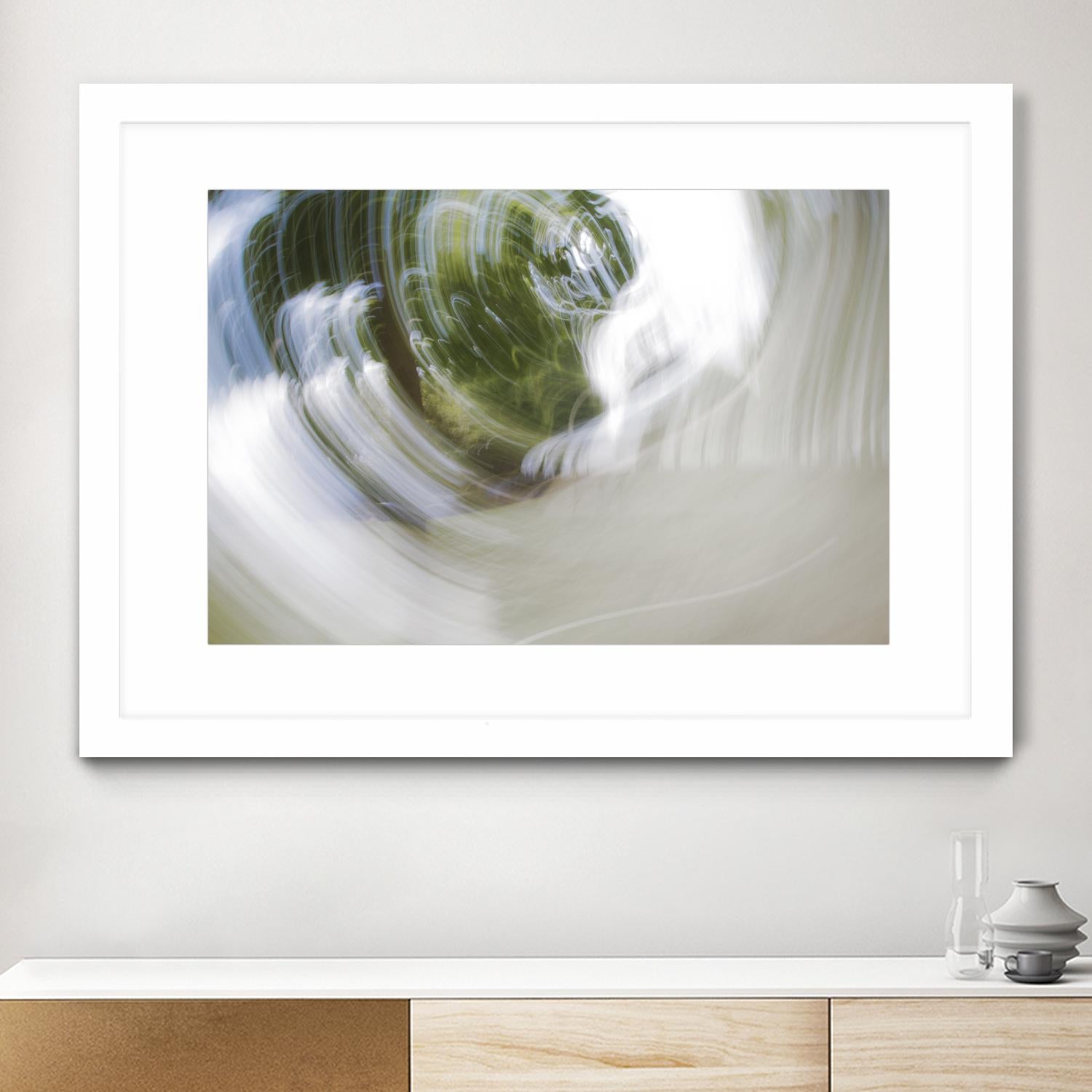 Echoes I by William Cooke on GIANT ART - green abstract