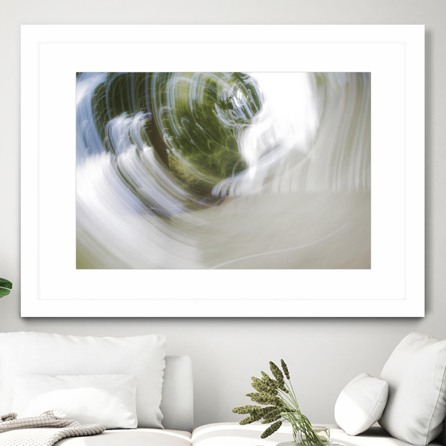 Echoes I by William Cooke on GIANT ART - green abstract