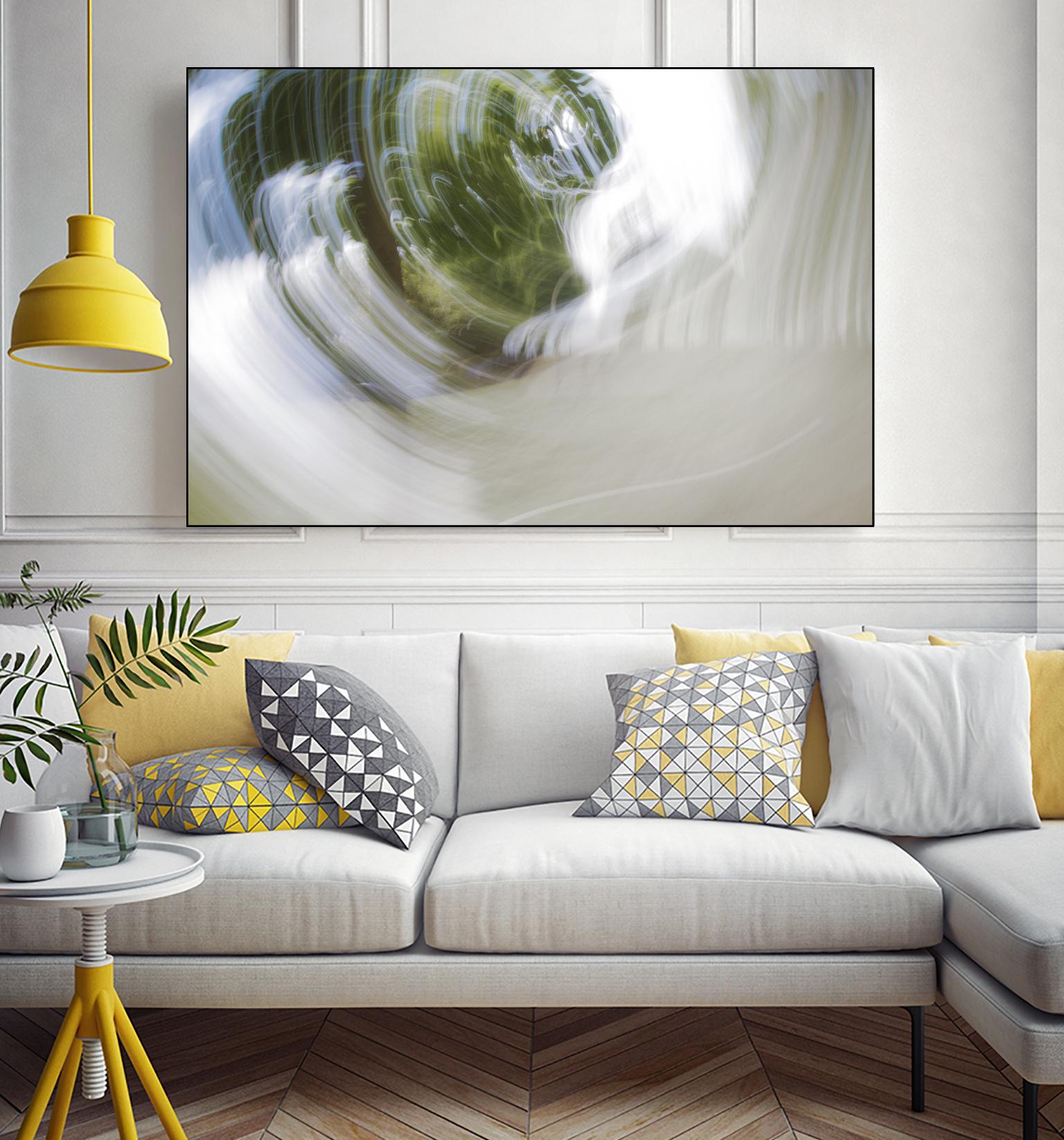 Echoes I by William Cooke on GIANT ART - green abstract