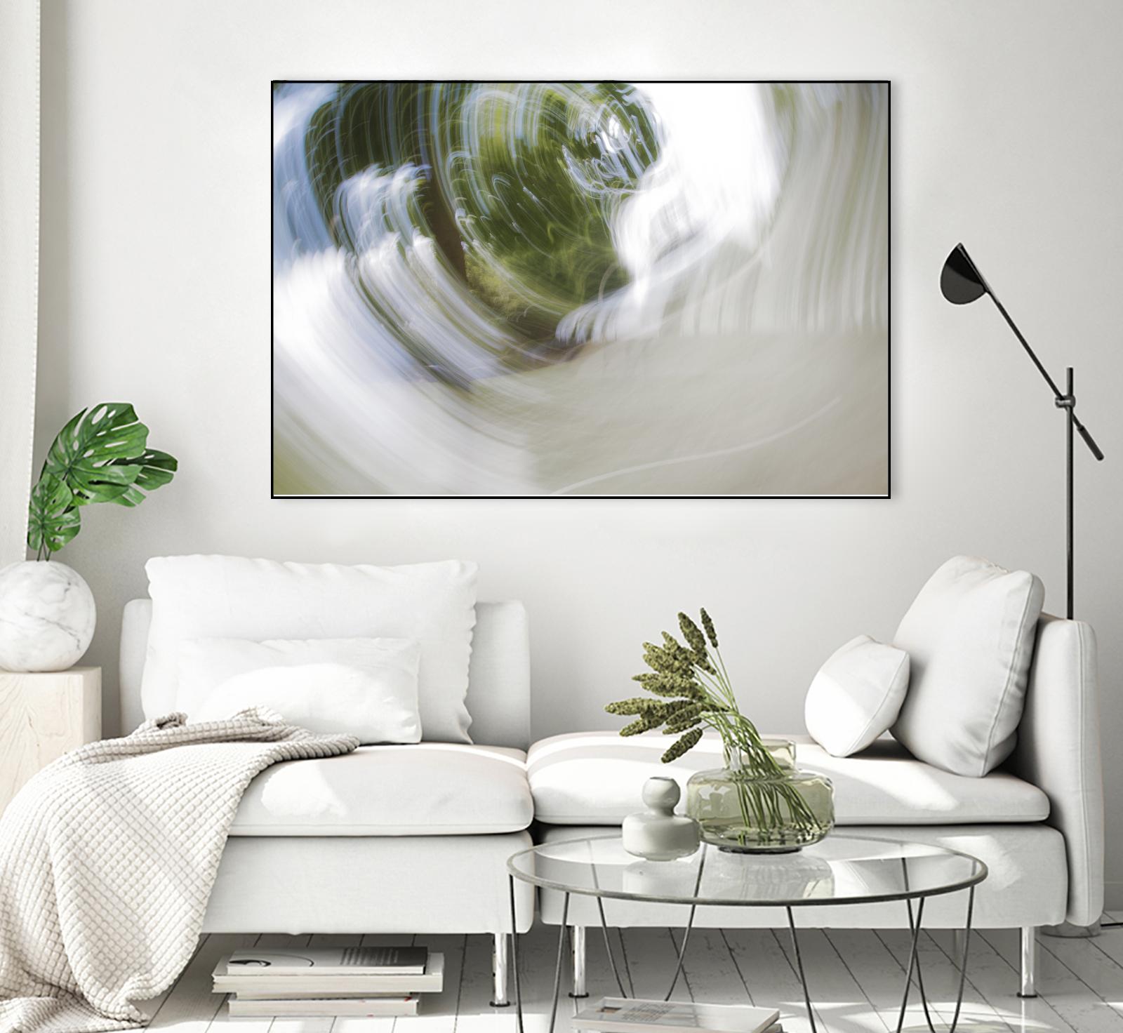 Echoes I by William Cooke on GIANT ART - green abstract