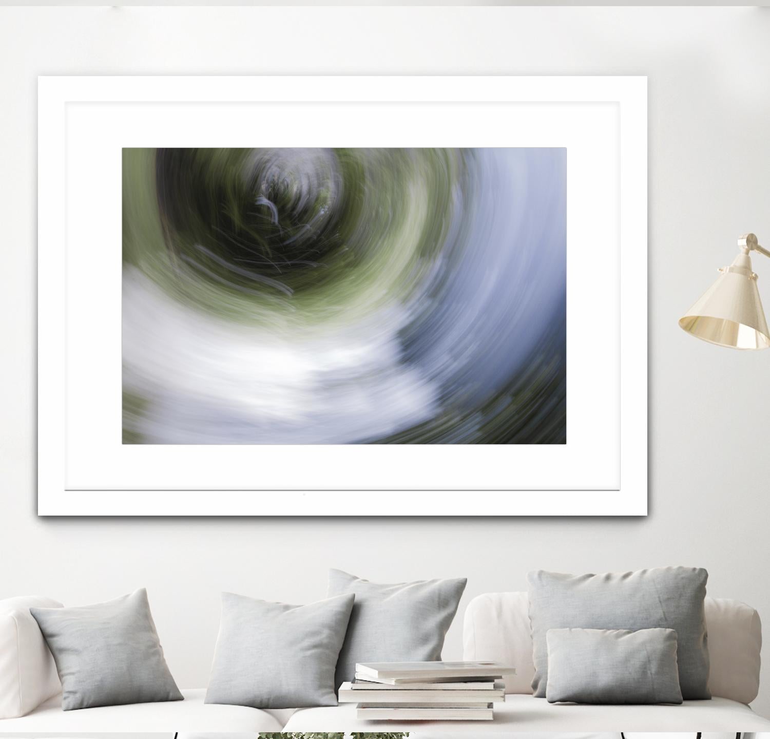 Echoes III by William Cooke on GIANT ART - green abstract