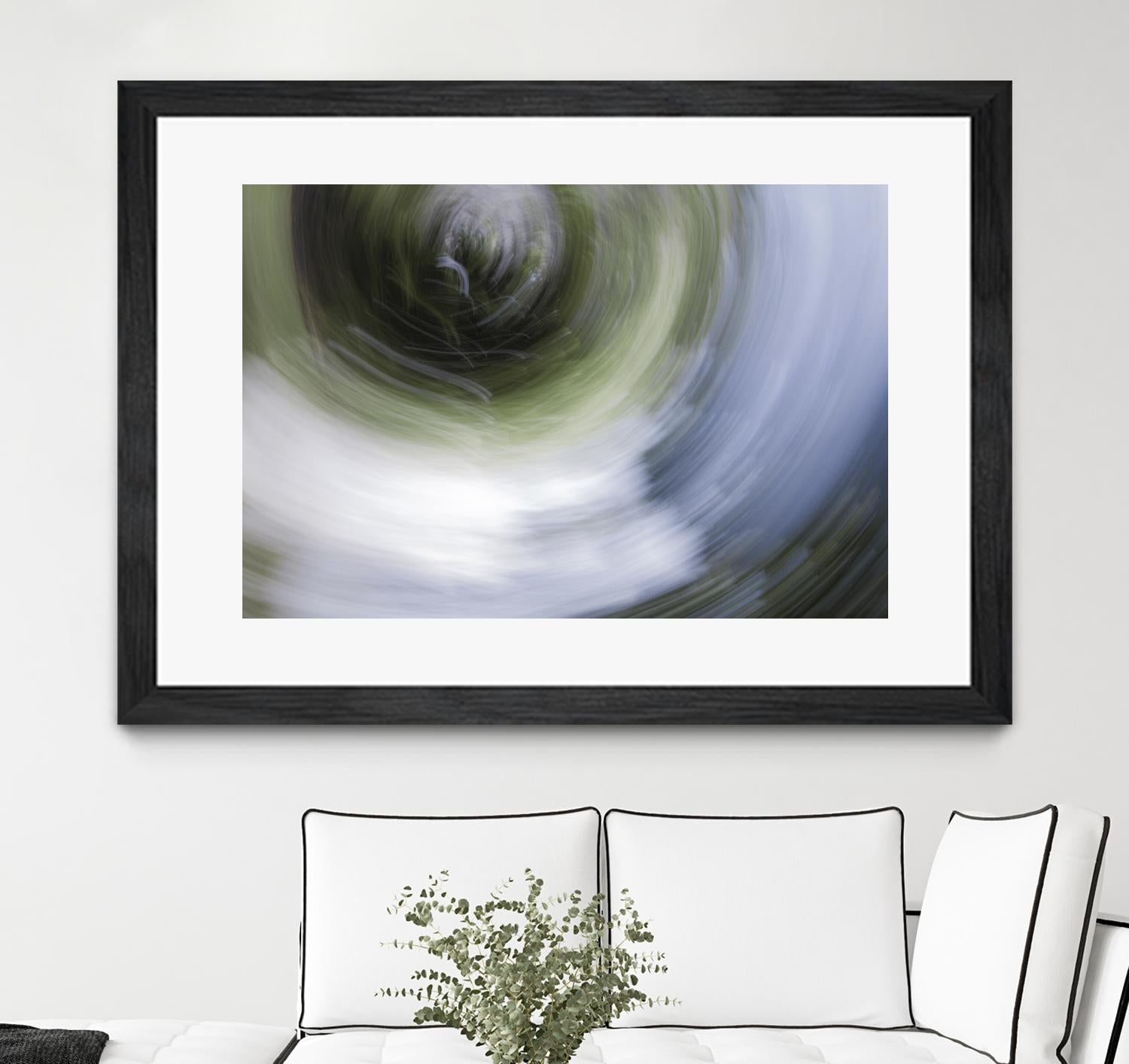 Echoes III by William Cooke on GIANT ART - green abstract