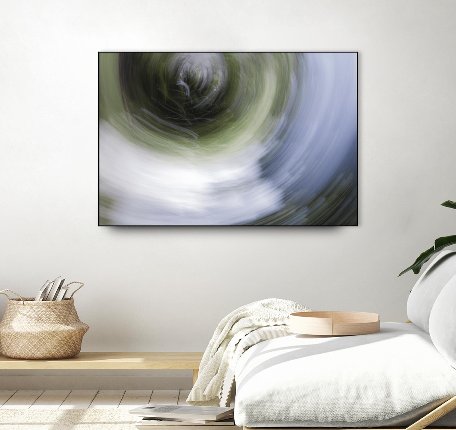 Echoes III by William Cooke on GIANT ART - green abstract