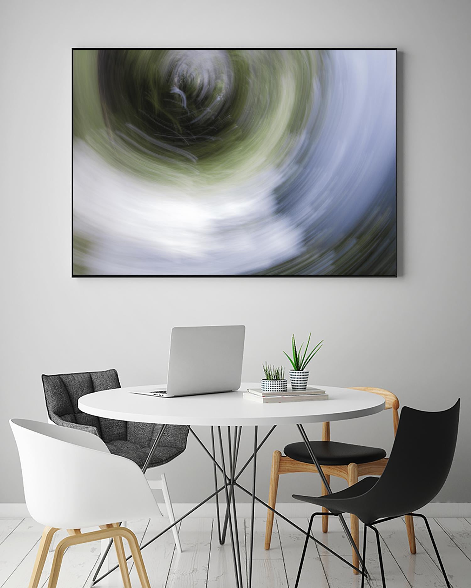 Echoes III by William Cooke on GIANT ART - green abstract