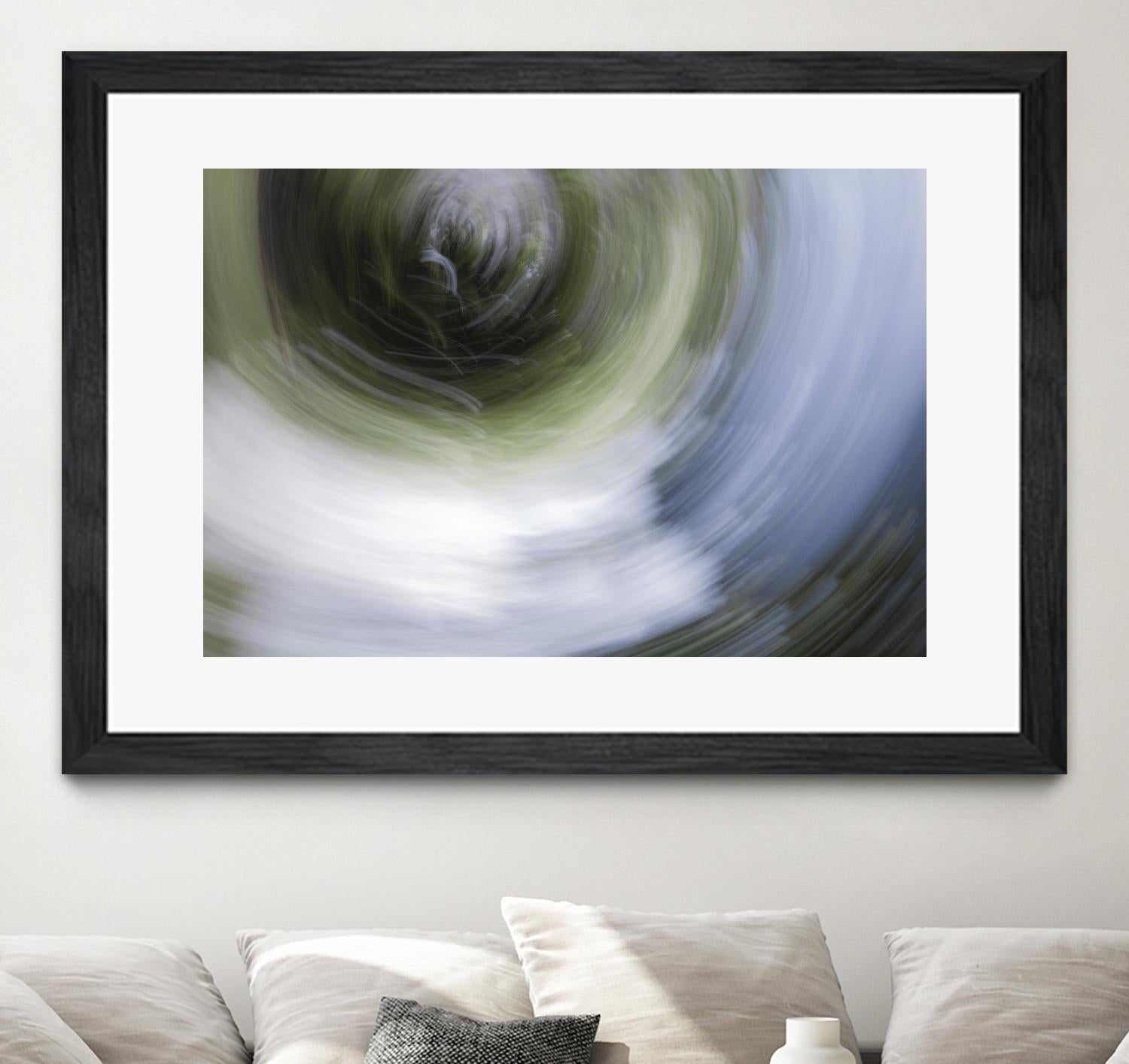 Echoes III by William Cooke on GIANT ART - green abstract