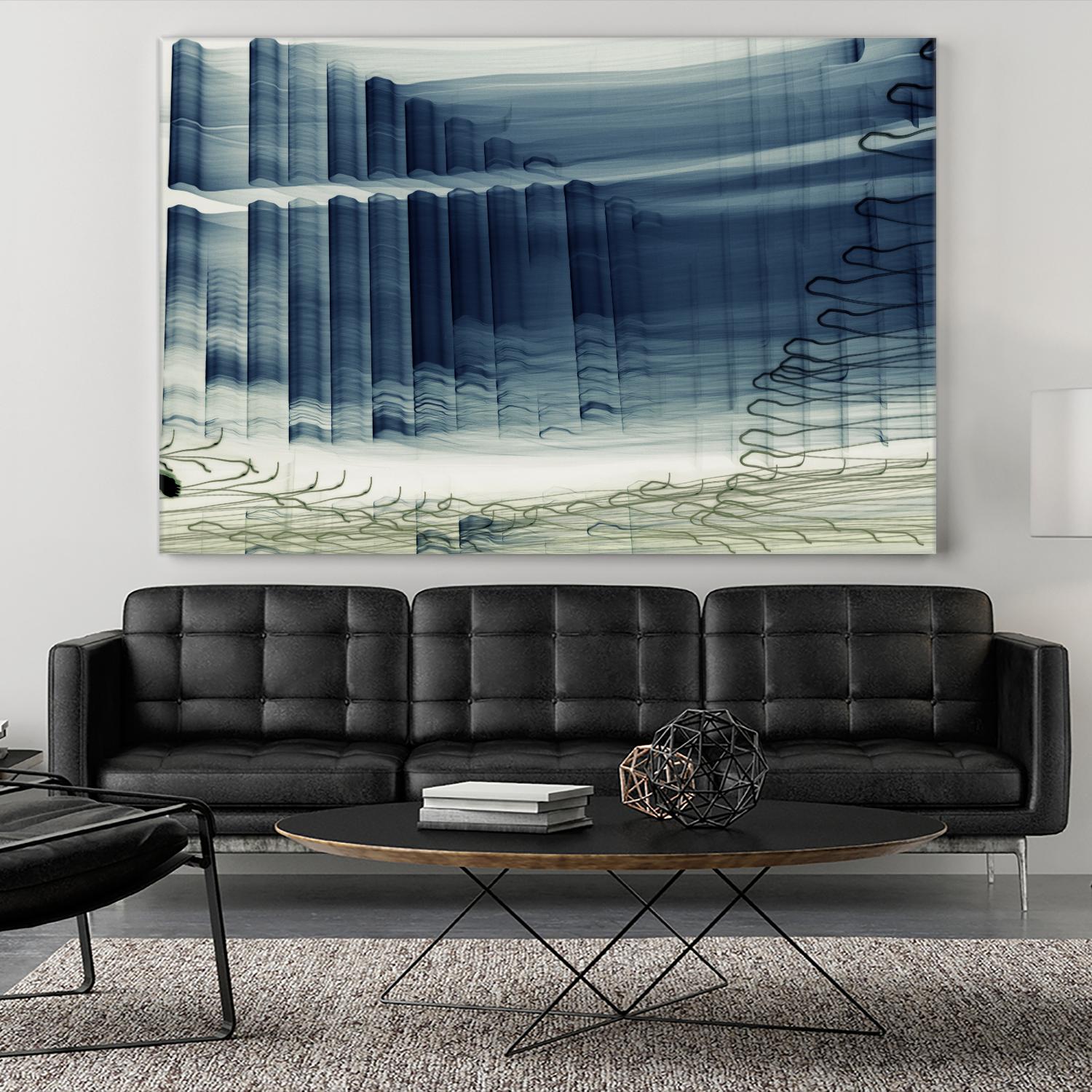 Light Wave I by William Cooke on GIANT ART - white abstract