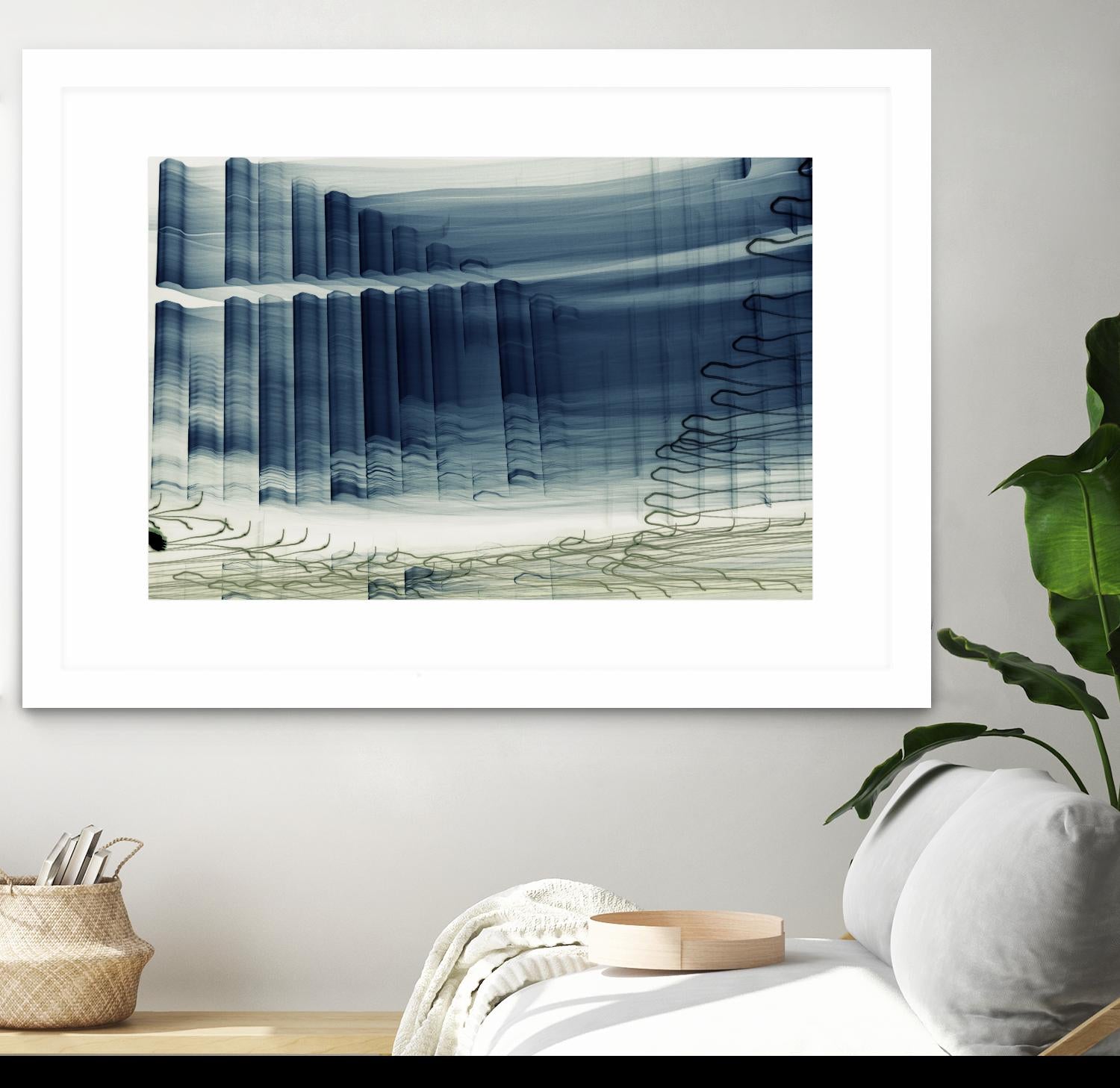 Light Wave I by William Cooke on GIANT ART - white abstract