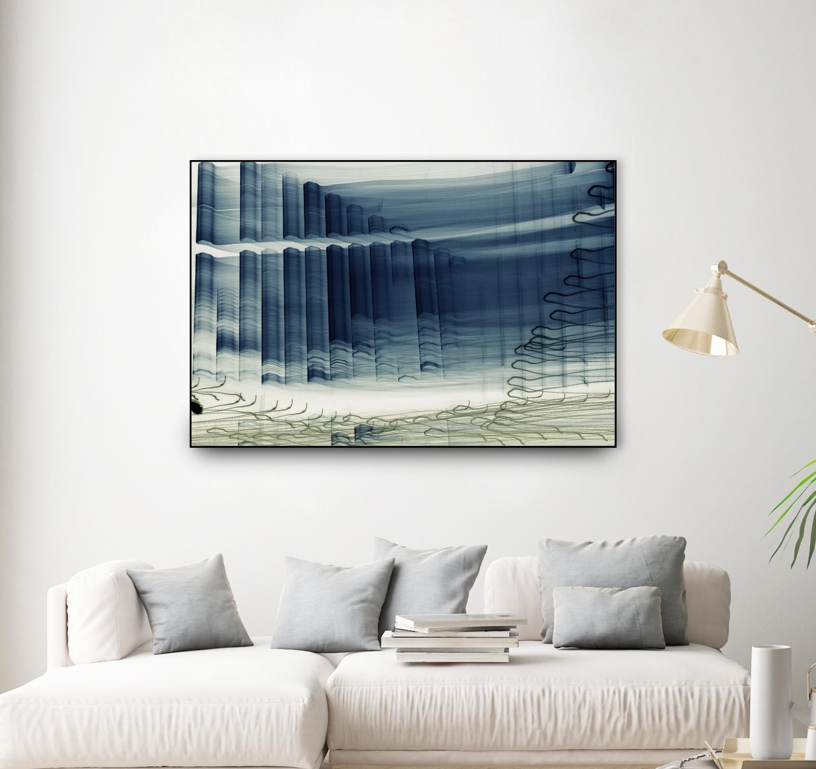 Light Wave I by William Cooke on GIANT ART - white abstract