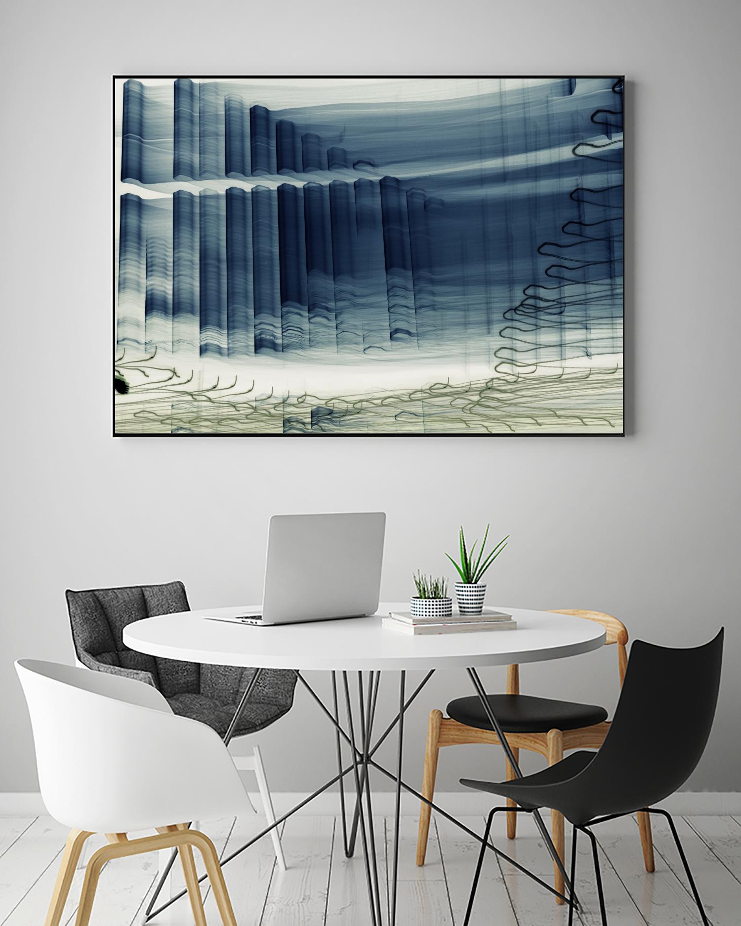 Light Wave I by William Cooke on GIANT ART - white abstract