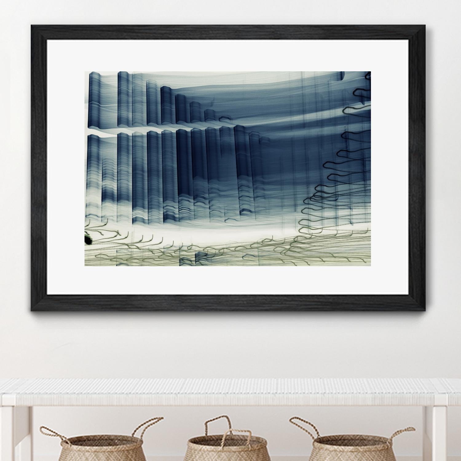 Light Wave I by William Cooke on GIANT ART - white abstract