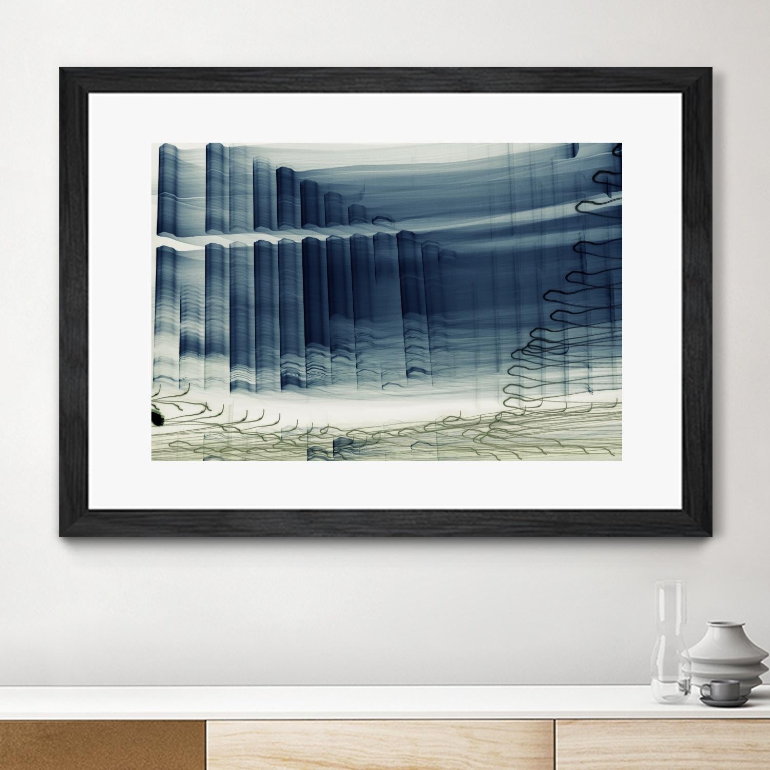 Light Wave I by William Cooke on GIANT ART - white abstract