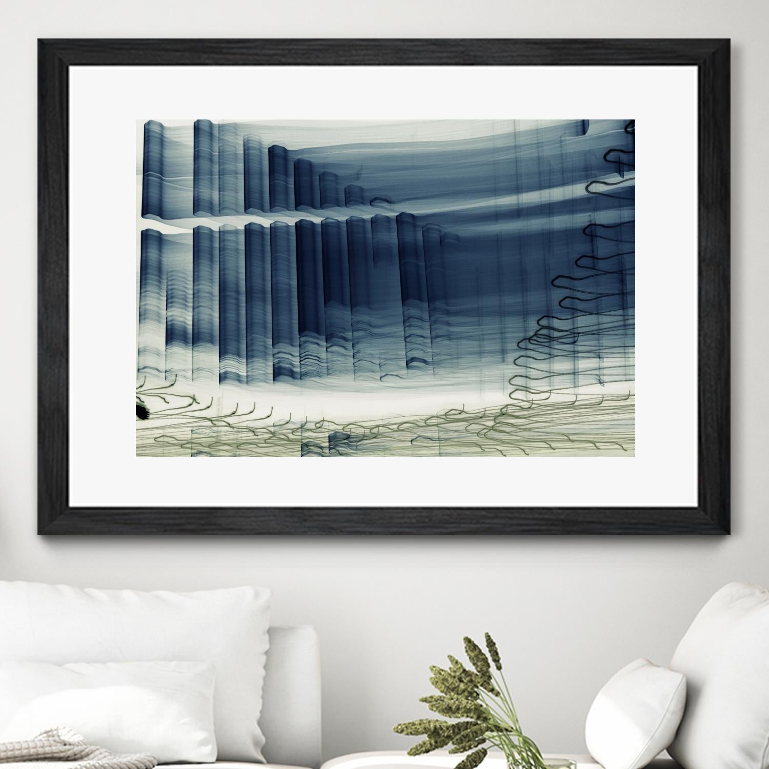 Light Wave I by William Cooke on GIANT ART - white abstract