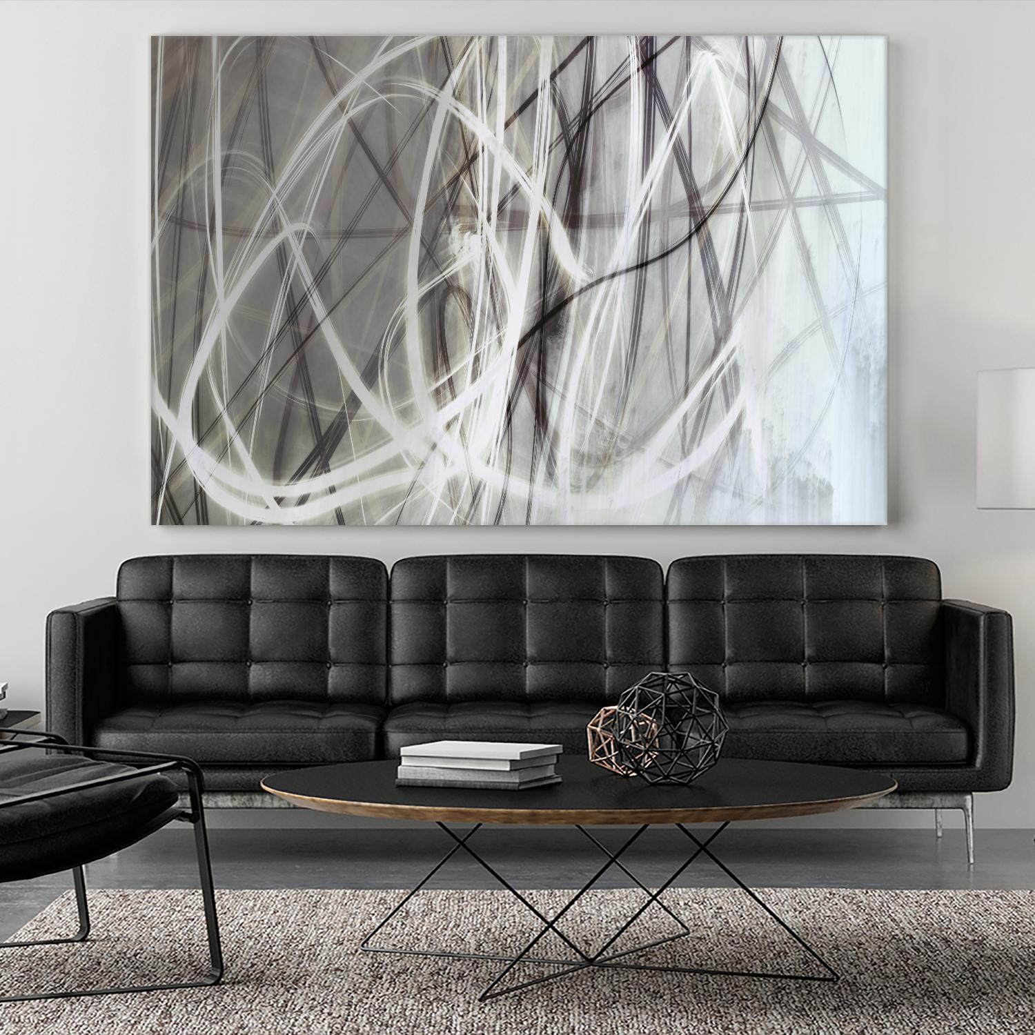 Crosswinds I by William Cooke on GIANT ART - white abstract