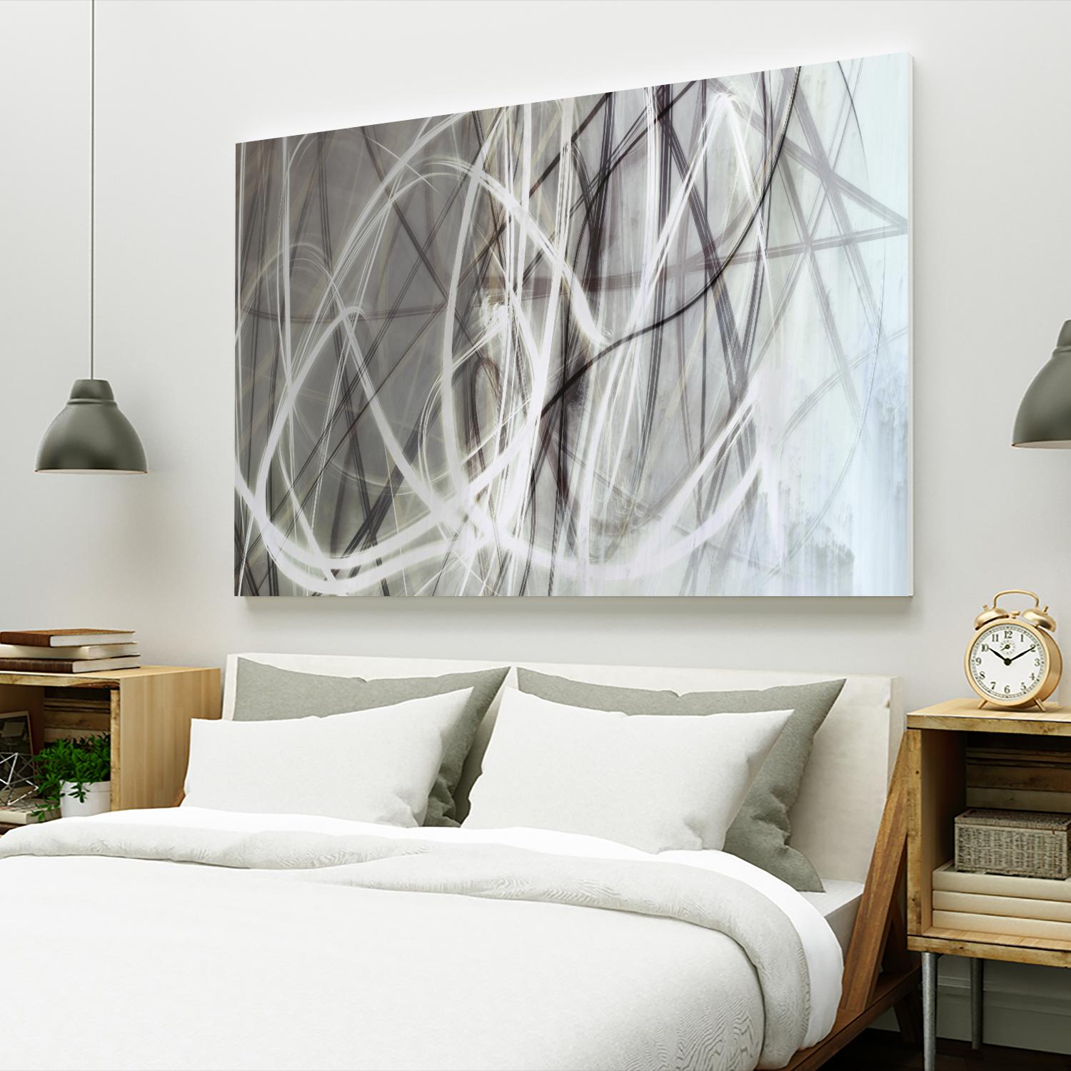 Crosswinds I by William Cooke on GIANT ART - white abstract