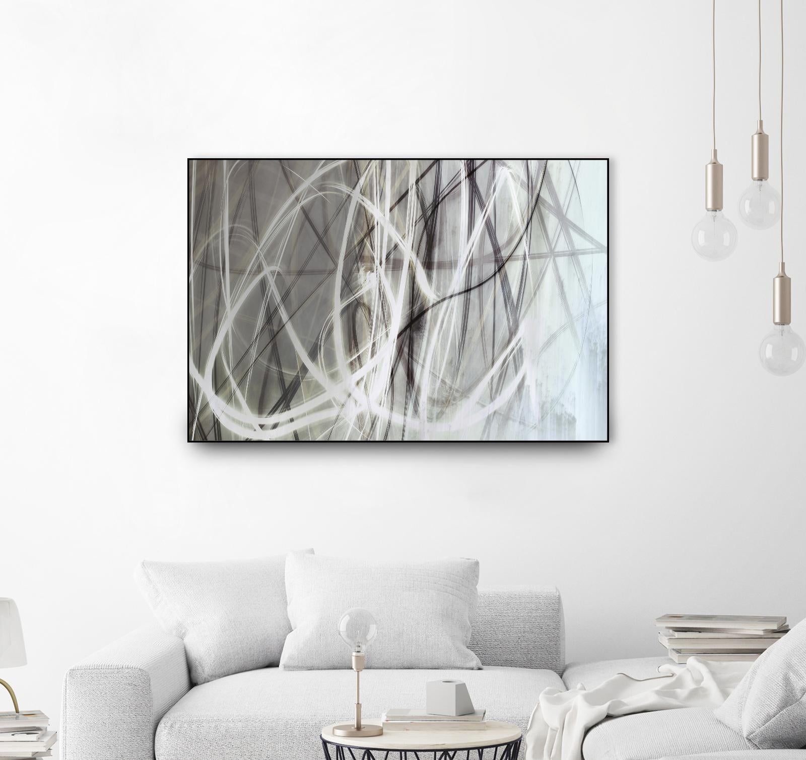 Crosswinds I by William Cooke on GIANT ART - white abstract