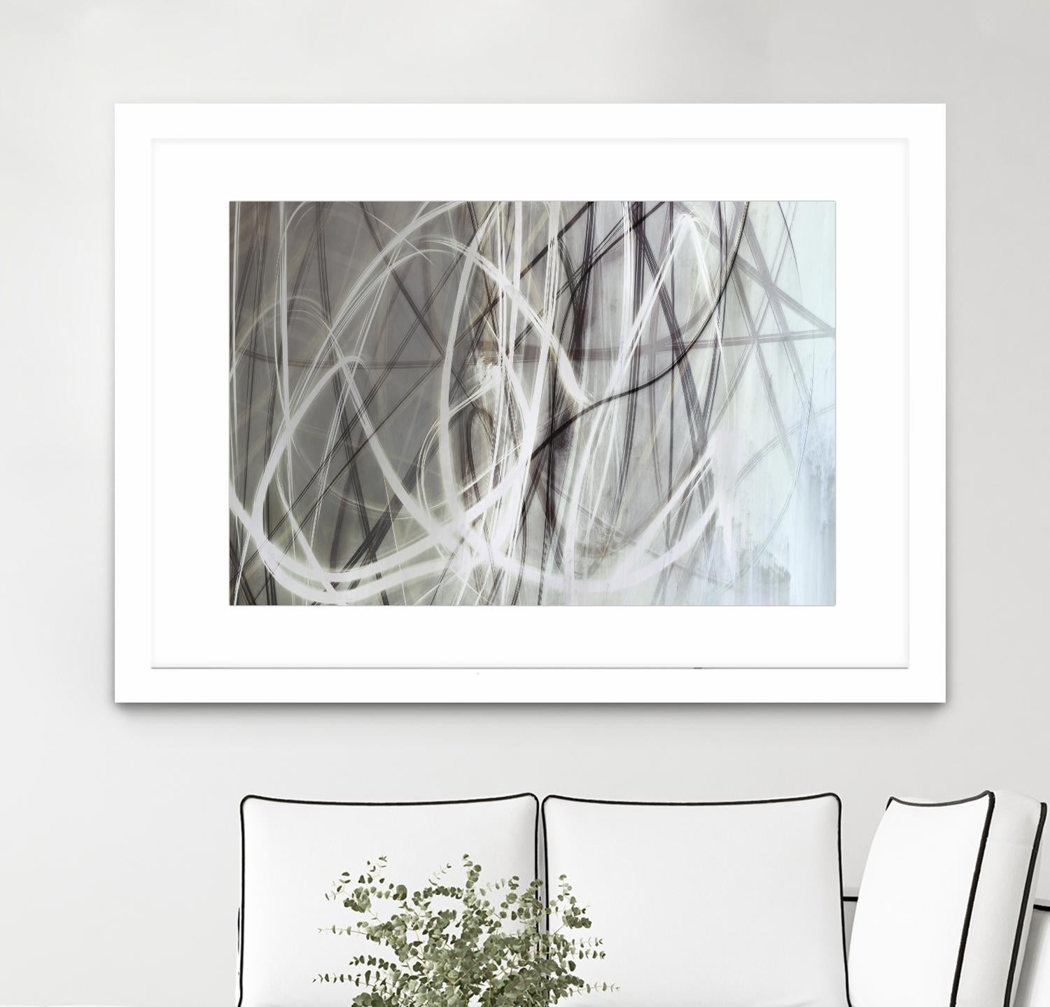 Crosswinds I by William Cooke on GIANT ART - white abstract