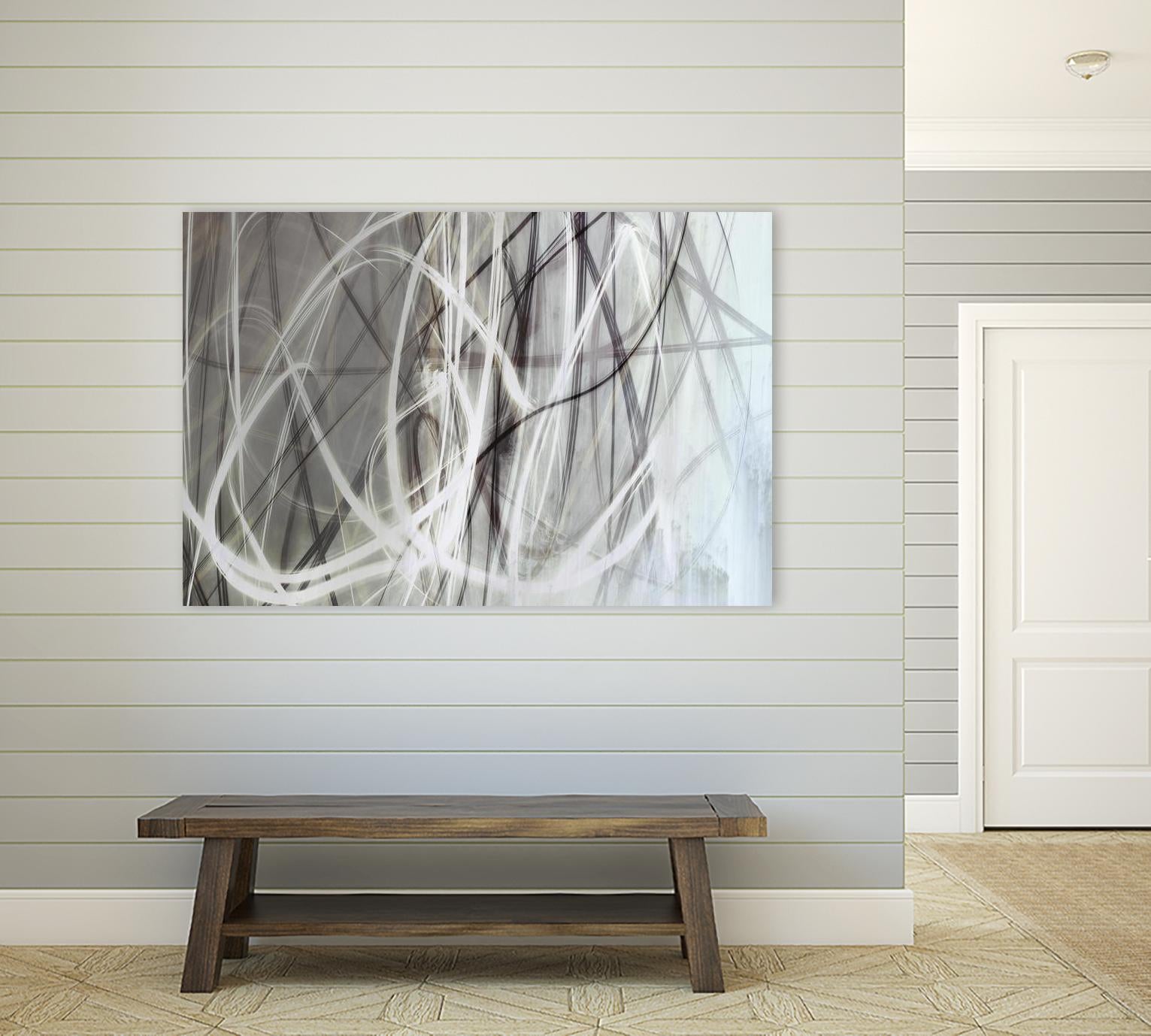 Crosswinds I by William Cooke on GIANT ART - white abstract