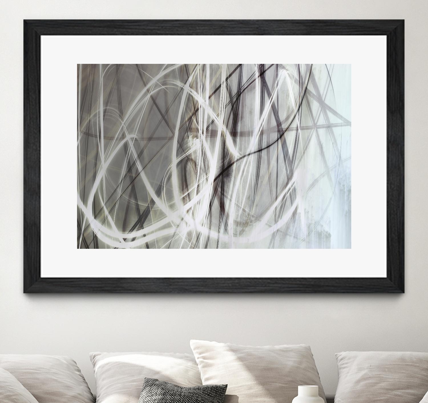 Crosswinds I by William Cooke on GIANT ART - white abstract