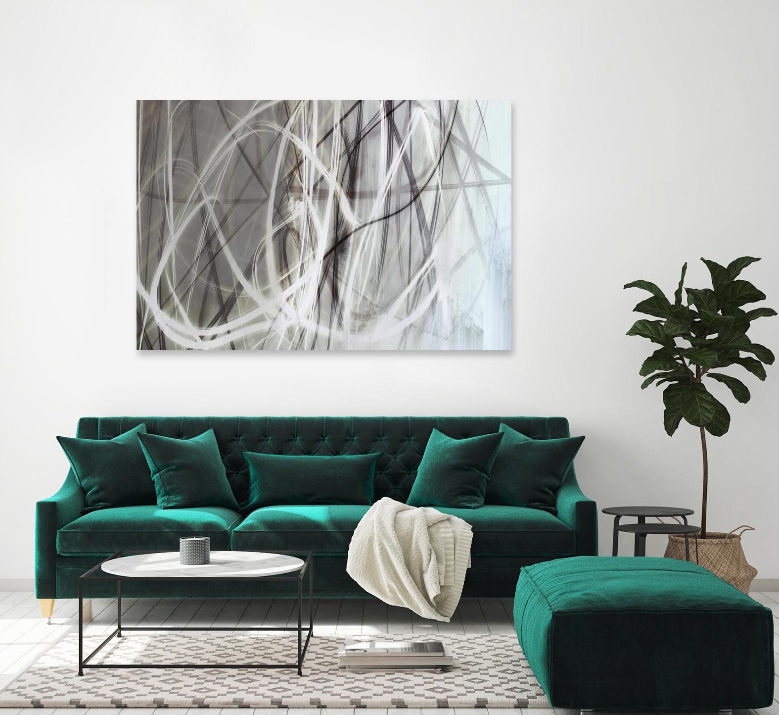 Crosswinds I by William Cooke on GIANT ART - white abstract