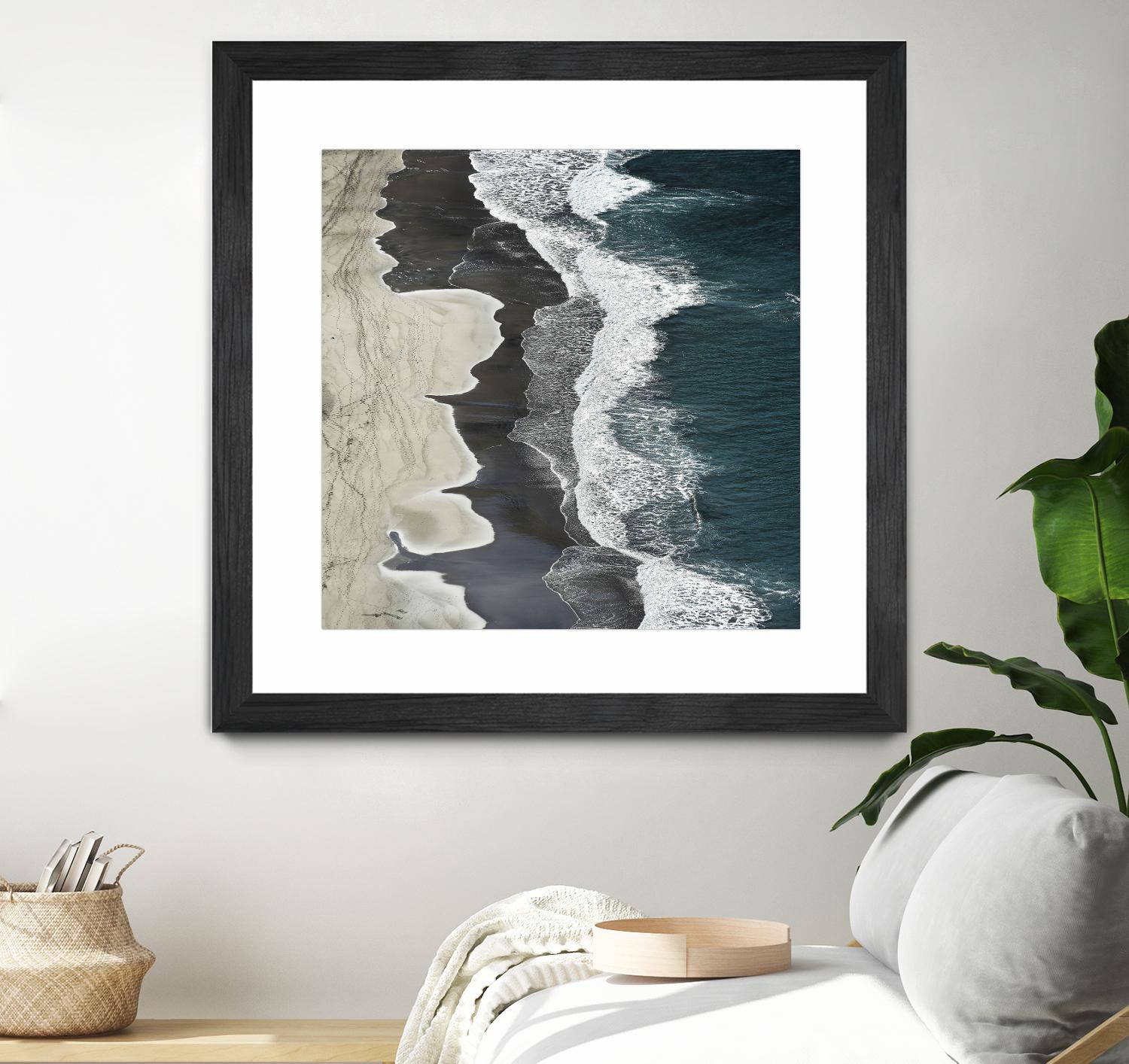 Molenaar - Running Waves by 1X on GIANT ART - grey landscape