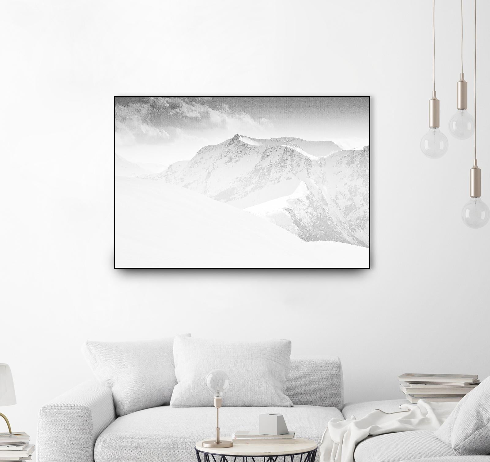 Keilen - Untitled by 1X on GIANT ART - grey landscape