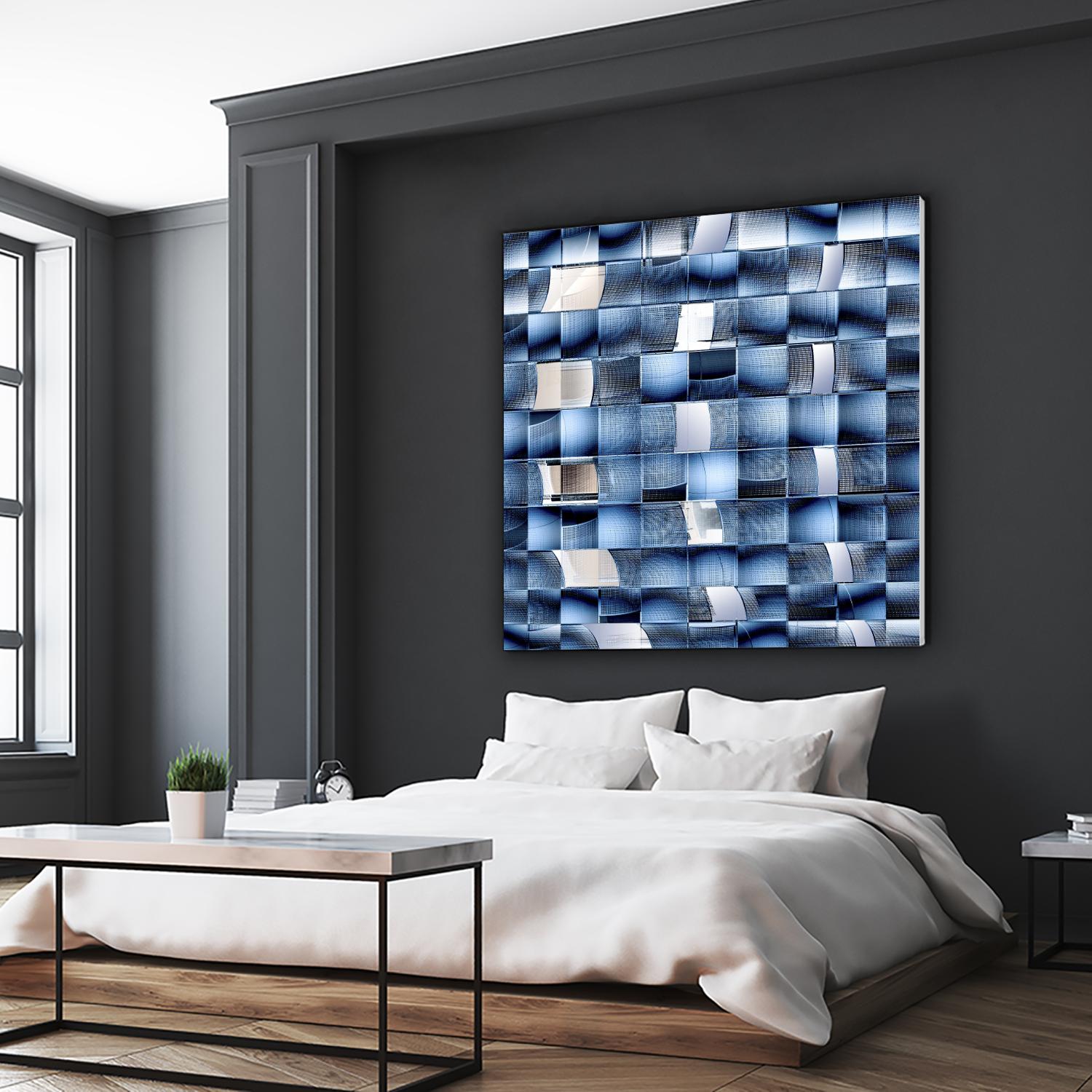 Verschelden - Fractal chaos by 1X on GIANT ART - white photo art