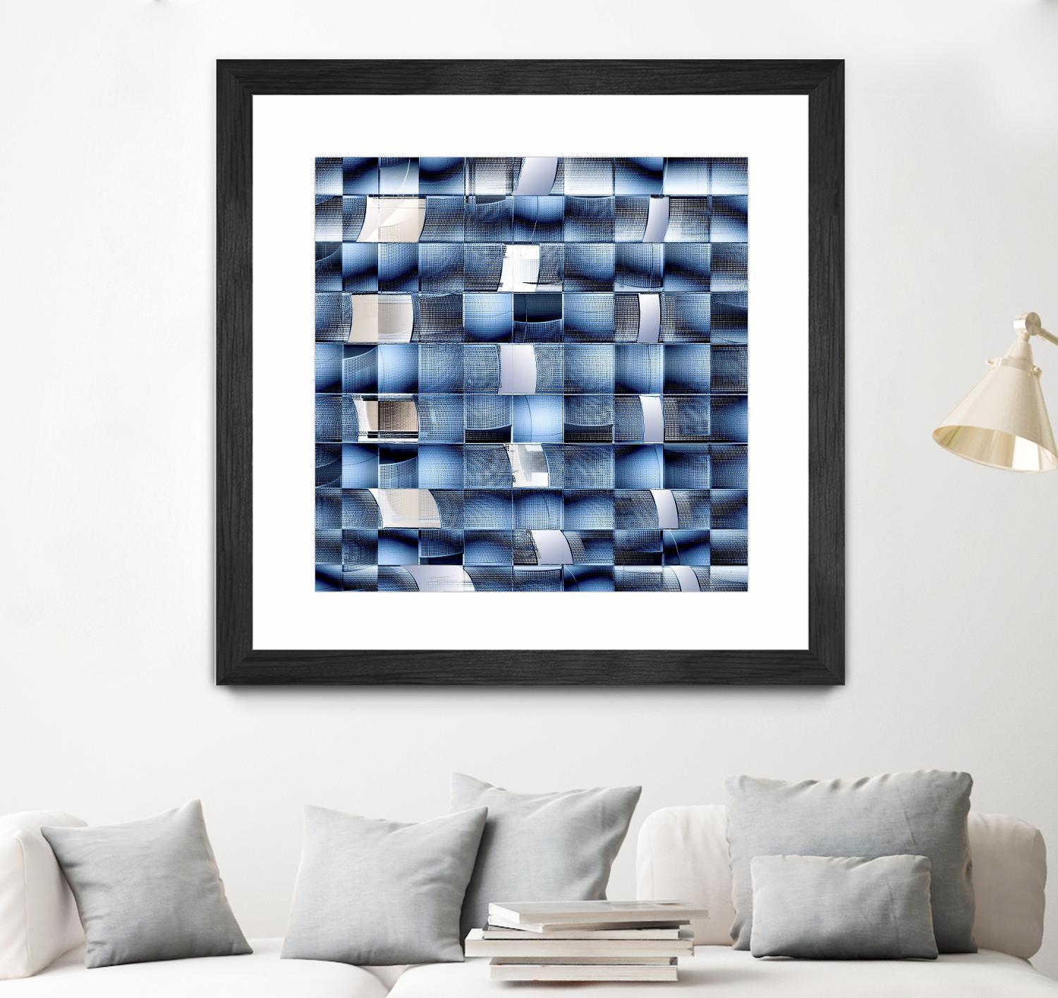 Verschelden - Fractal chaos by 1X on GIANT ART - white photo art