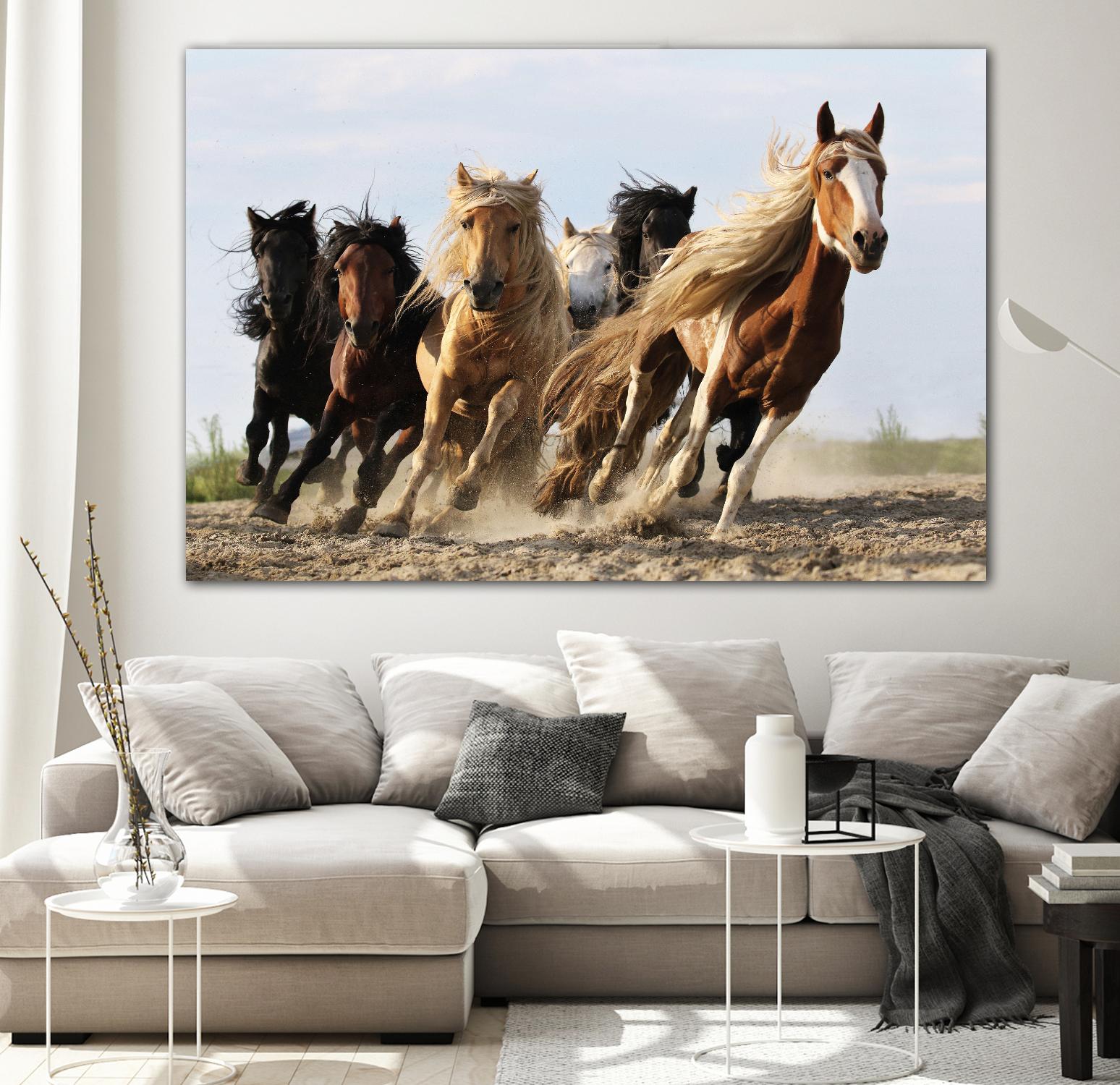 Wong - Lucky Six by 1X on GIANT ART - blue photo art