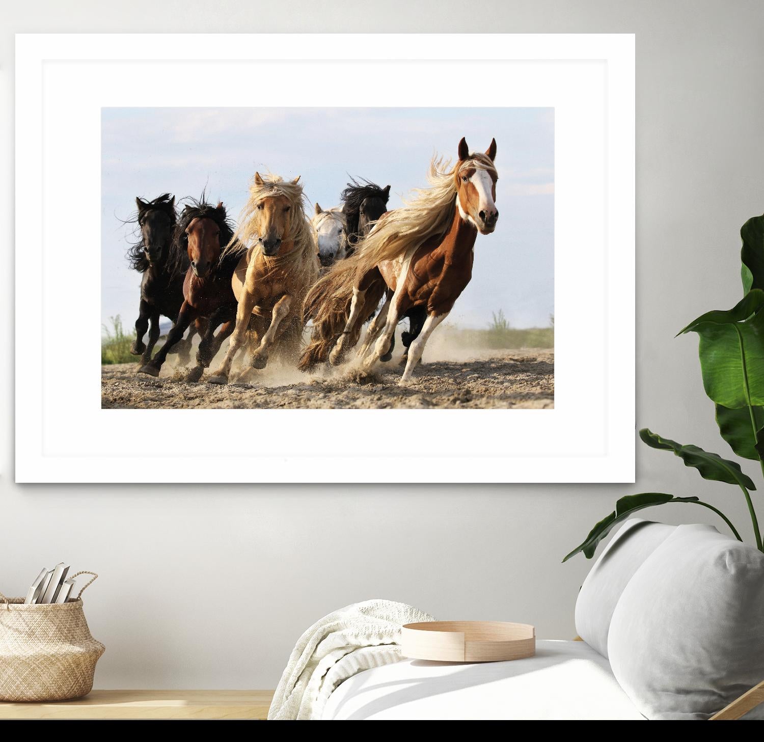 Wong - Lucky Six by 1X on GIANT ART - blue photo art