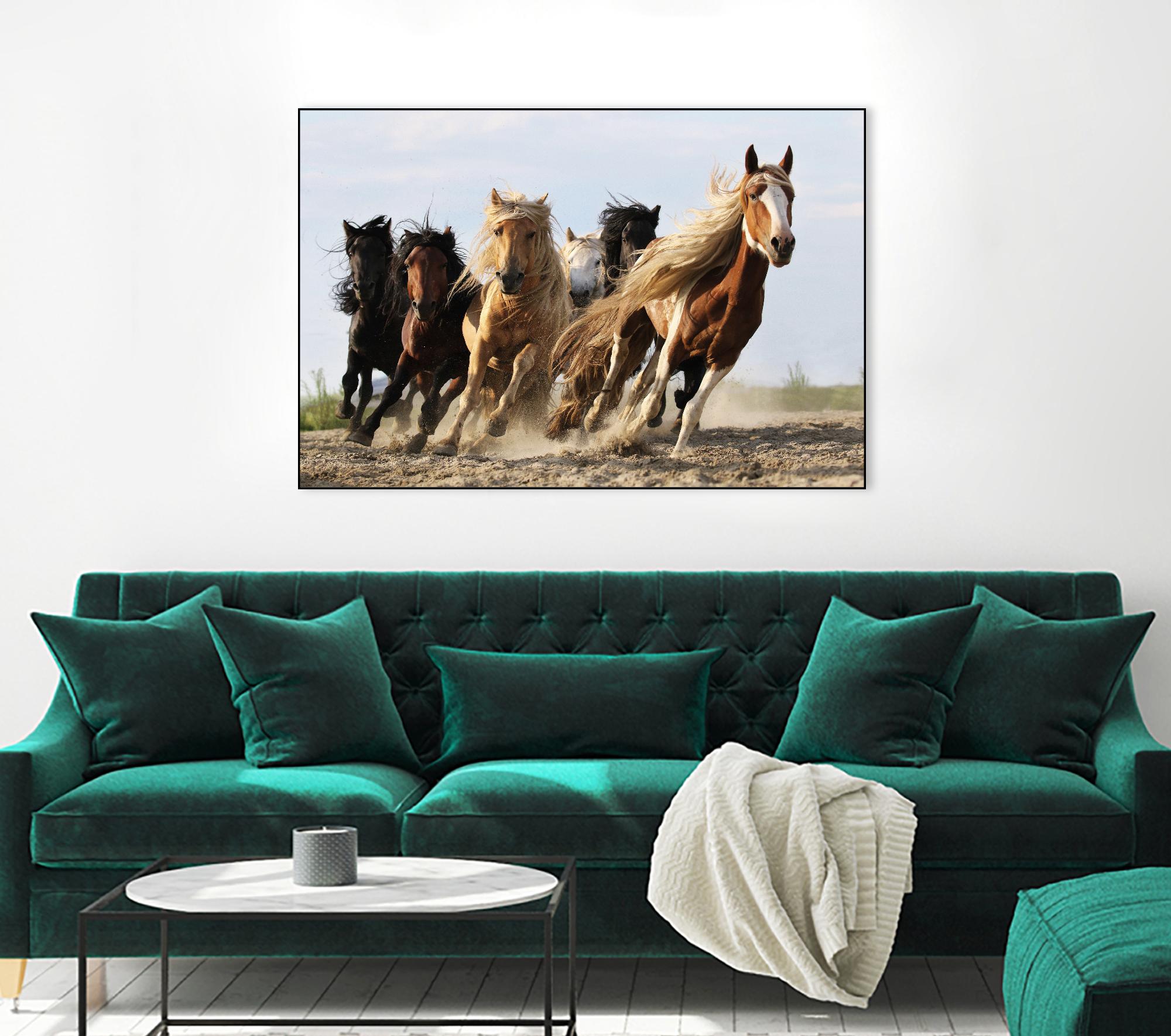 Wong - Lucky Six by 1X on GIANT ART - blue photo art