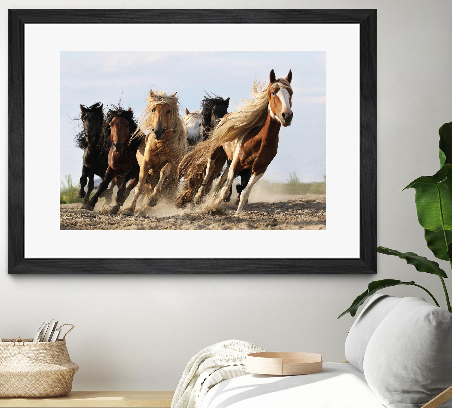 Wong - Lucky Six by 1X on GIANT ART - blue photo art