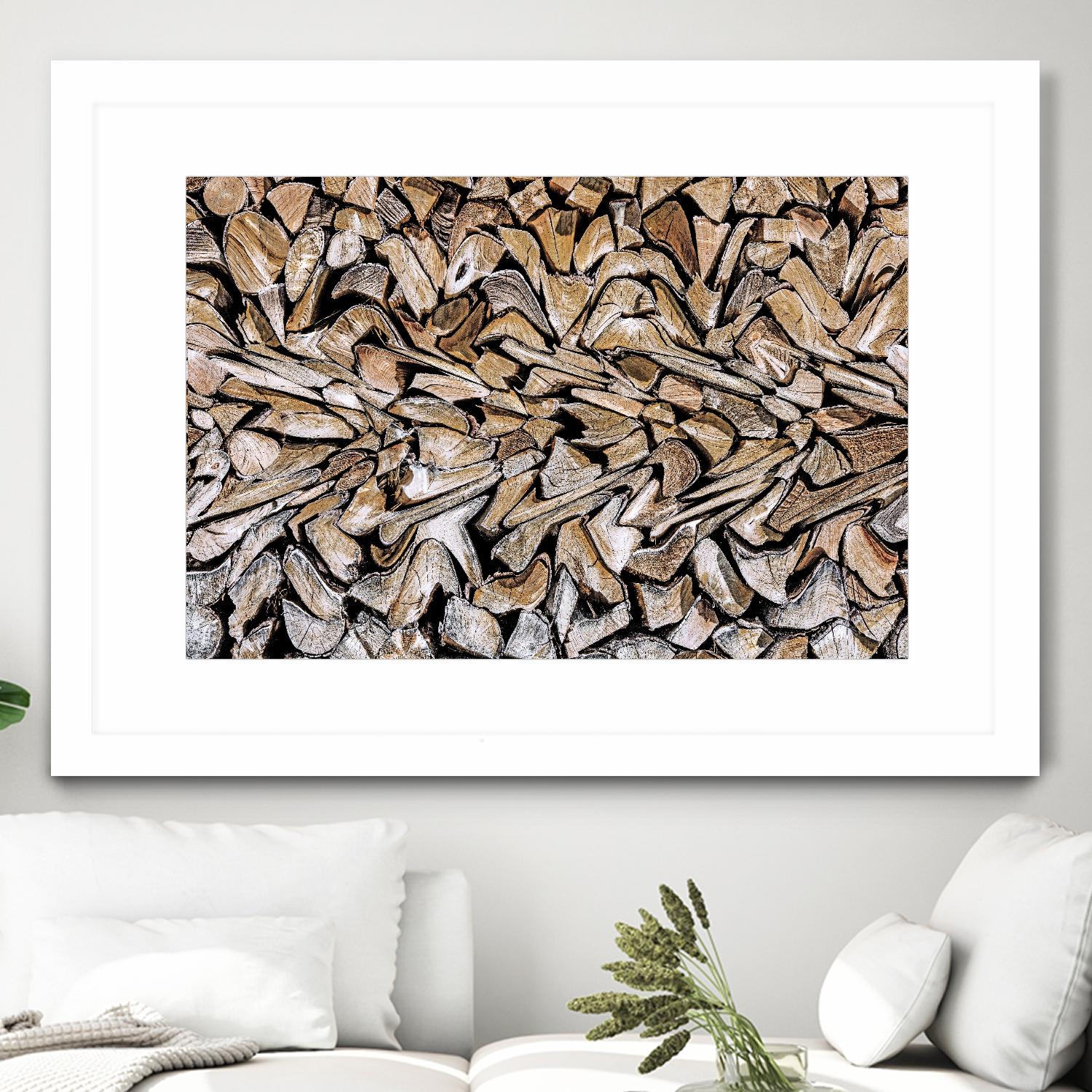 Pearson - Against The Grain by 1X on GIANT ART - beige photography wood