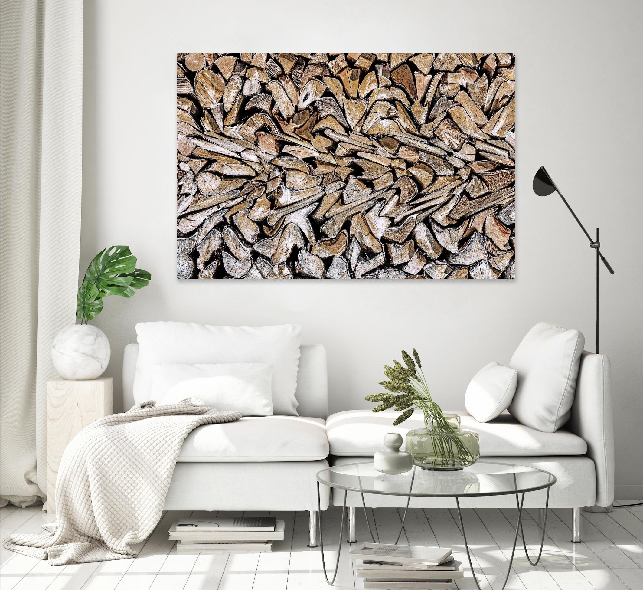 Pearson - Against The Grain by 1X on GIANT ART - beige photography wood
