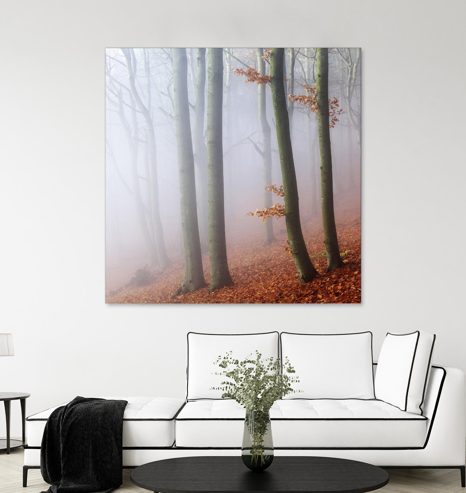 Fog by Popovsky 1X on GIANT ART - orange landscape