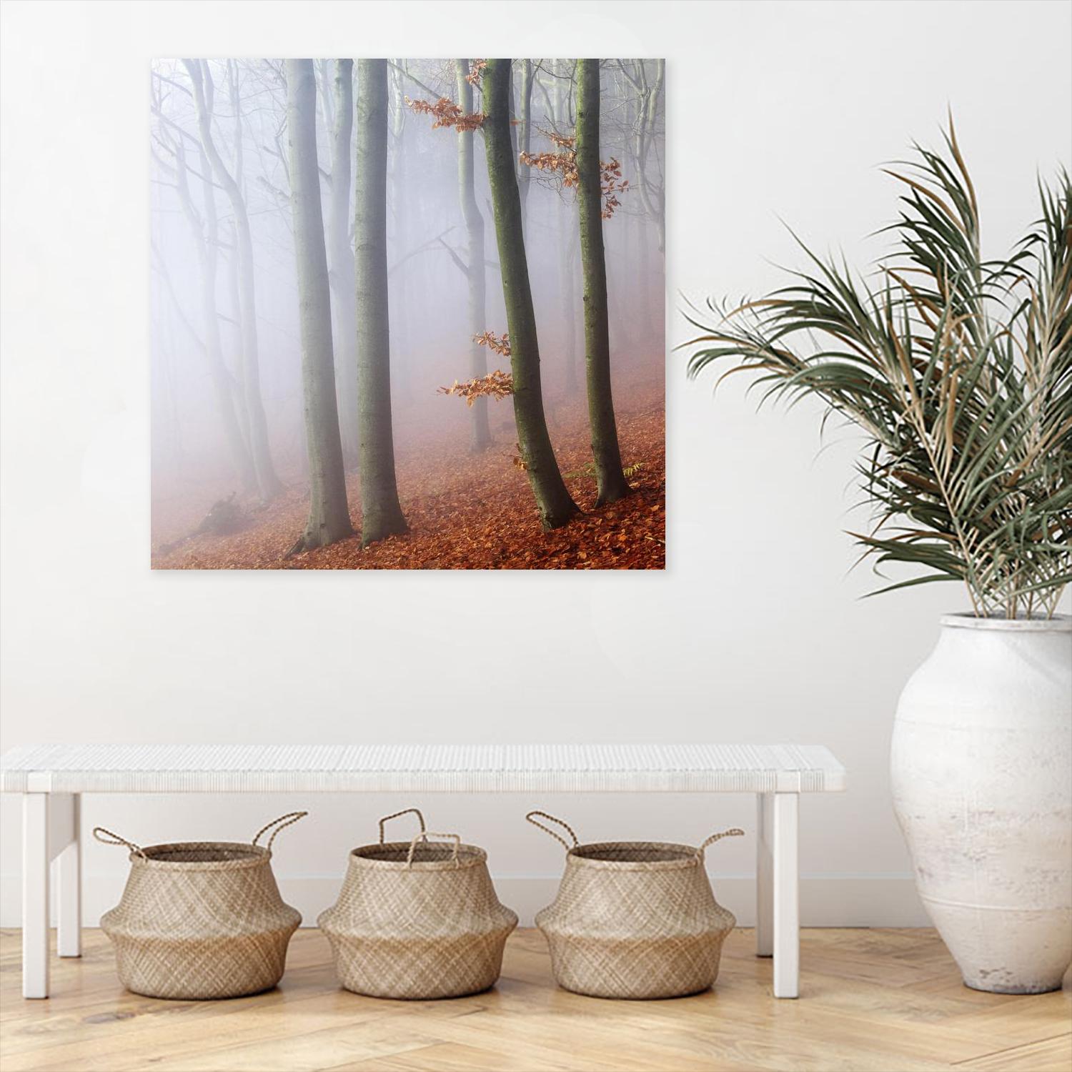 Fog by Popovsky 1X on GIANT ART - orange landscape