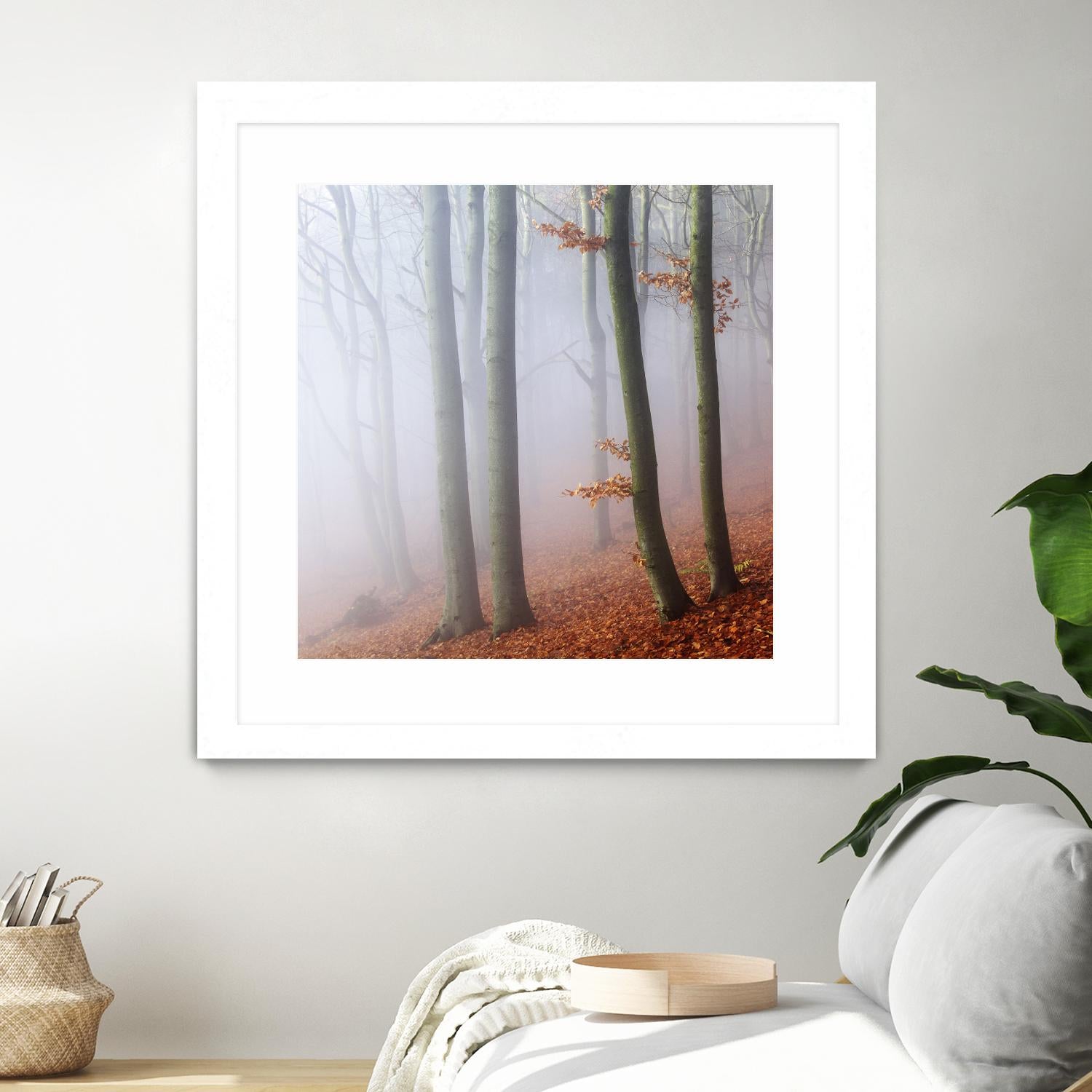 Fog by Popovsky 1X on GIANT ART - orange landscape