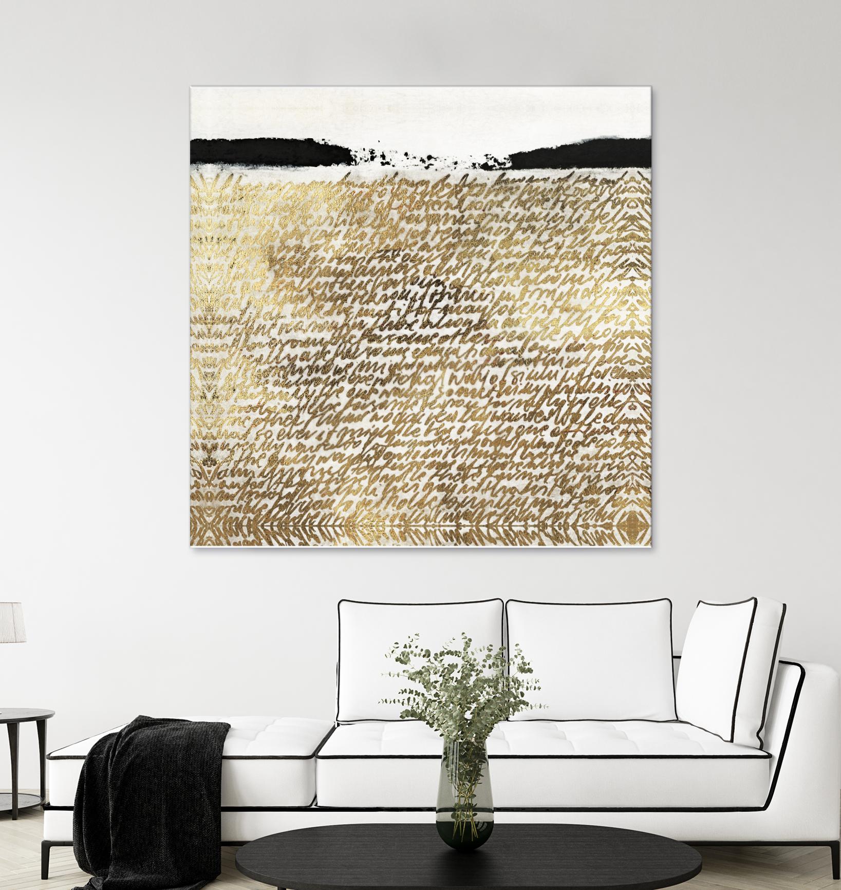 Sequence I by Jadwiga Jarosiewicz on GIANT ART - black abstract