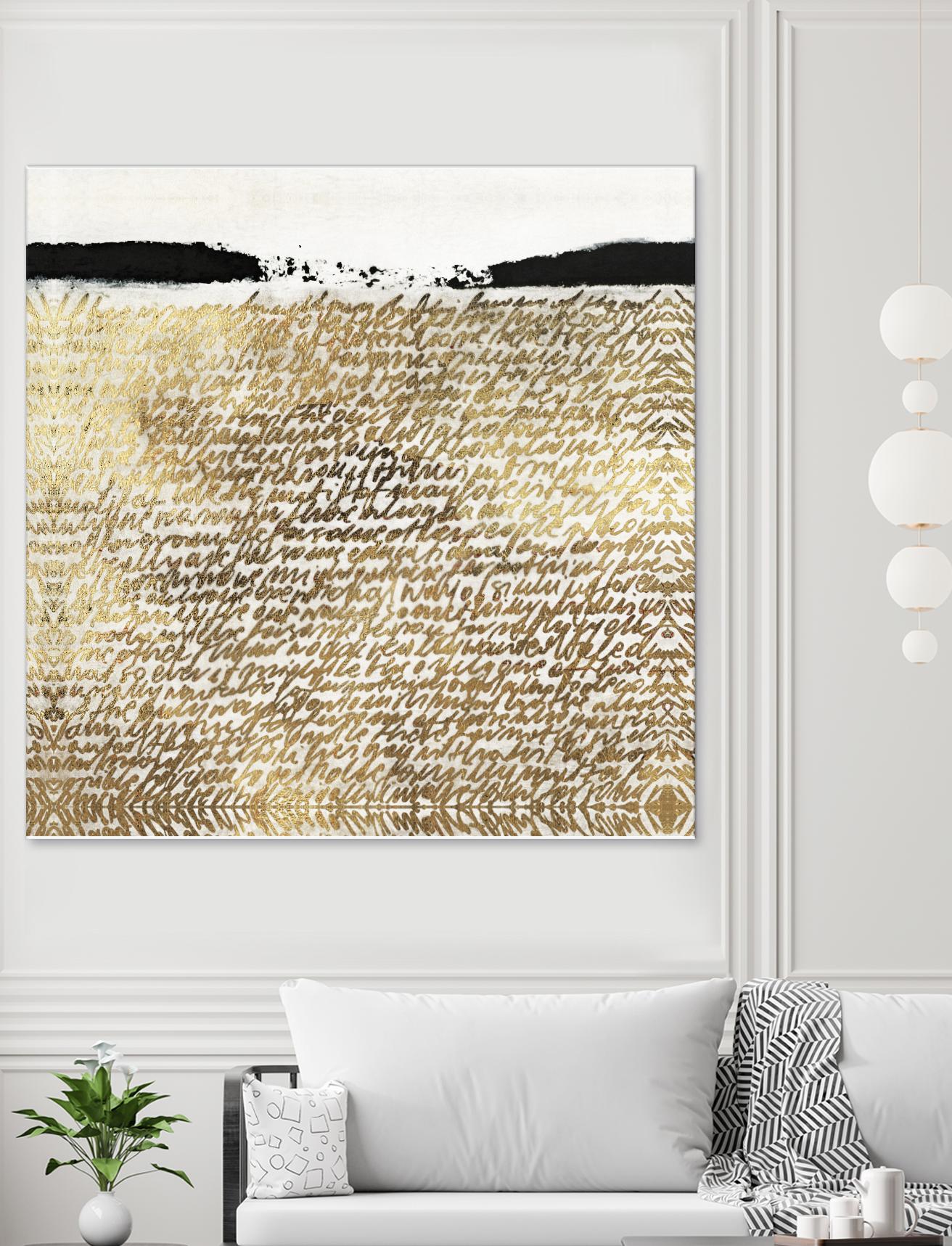 Sequence I by Jadwiga Jarosiewicz on GIANT ART - black abstract