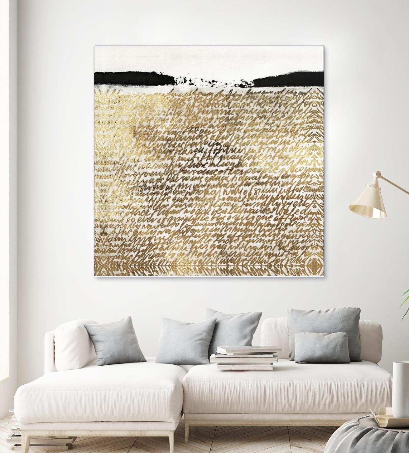 Sequence I by Jadwiga Jarosiewicz on GIANT ART - black abstract