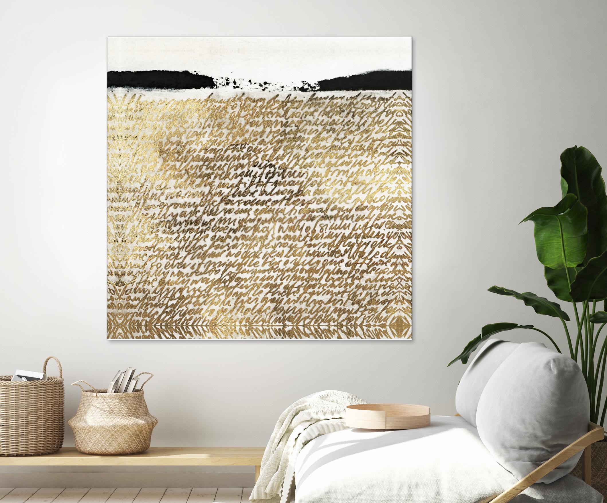 Sequence I by Jadwiga Jarosiewicz on GIANT ART - black abstract