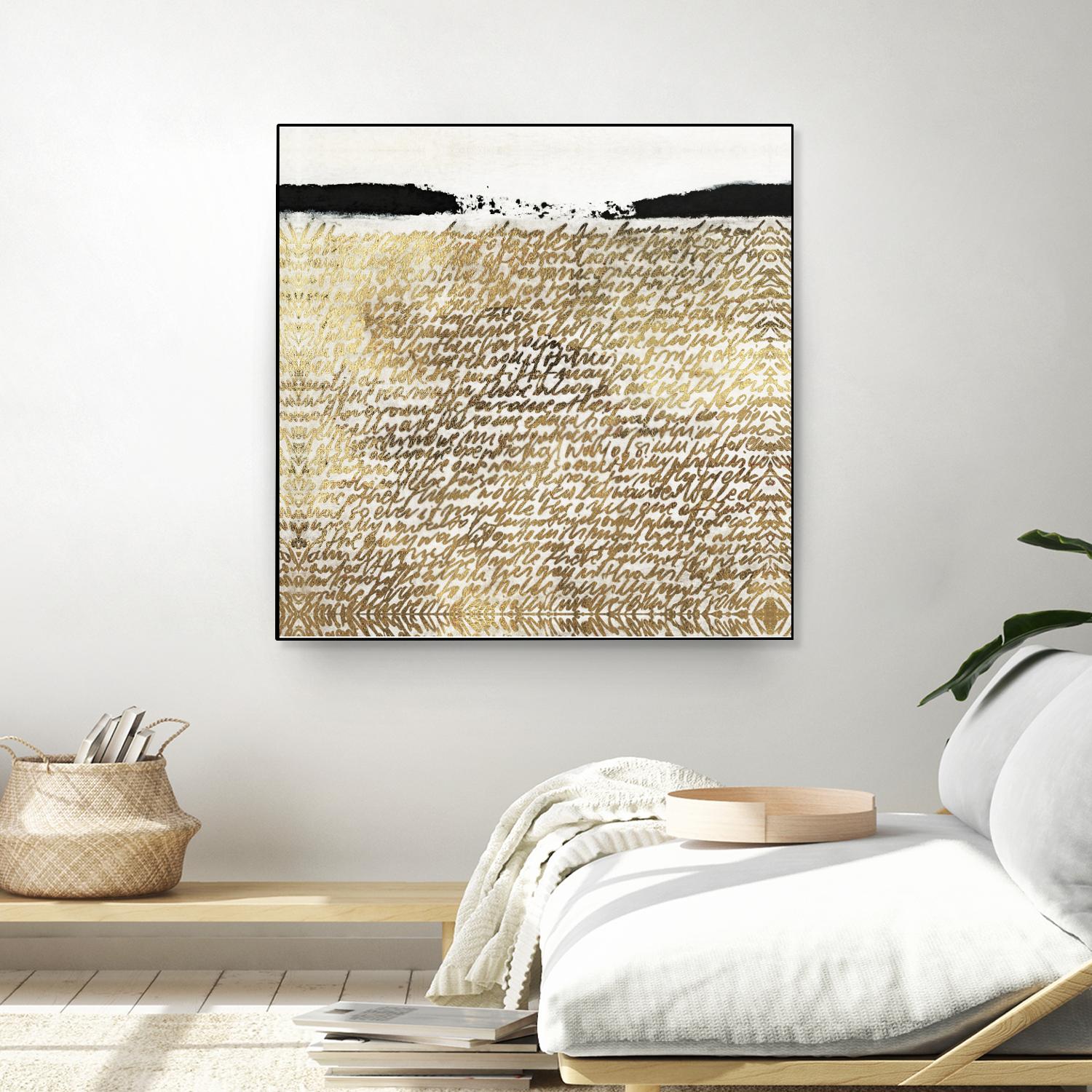 Sequence I by Jadwiga Jarosiewicz on GIANT ART - black abstract