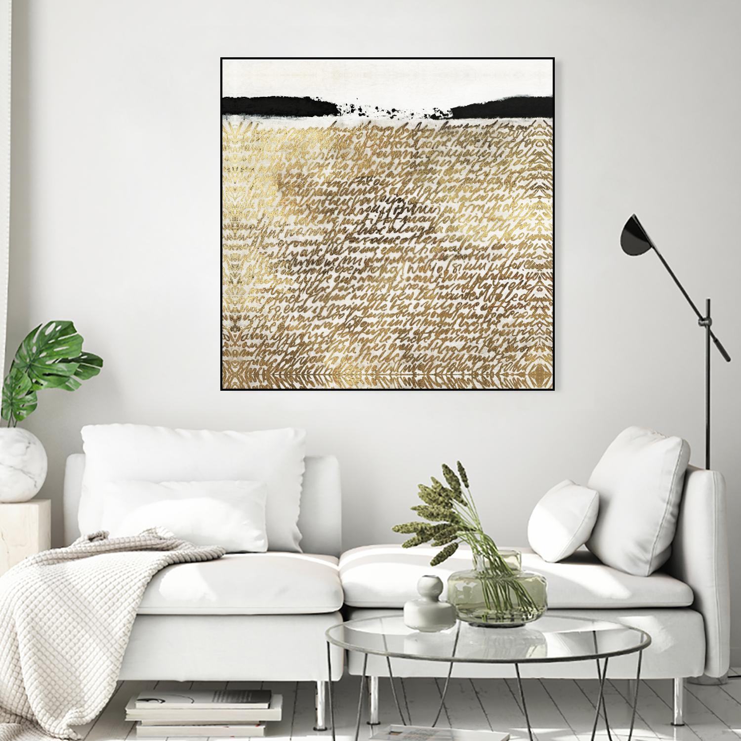 Sequence I by Jadwiga Jarosiewicz on GIANT ART - black abstract