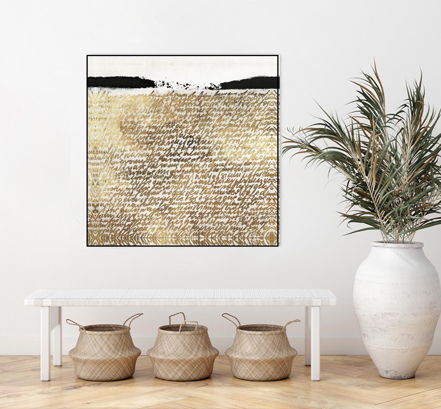 Sequence I by Jadwiga Jarosiewicz on GIANT ART - black abstract