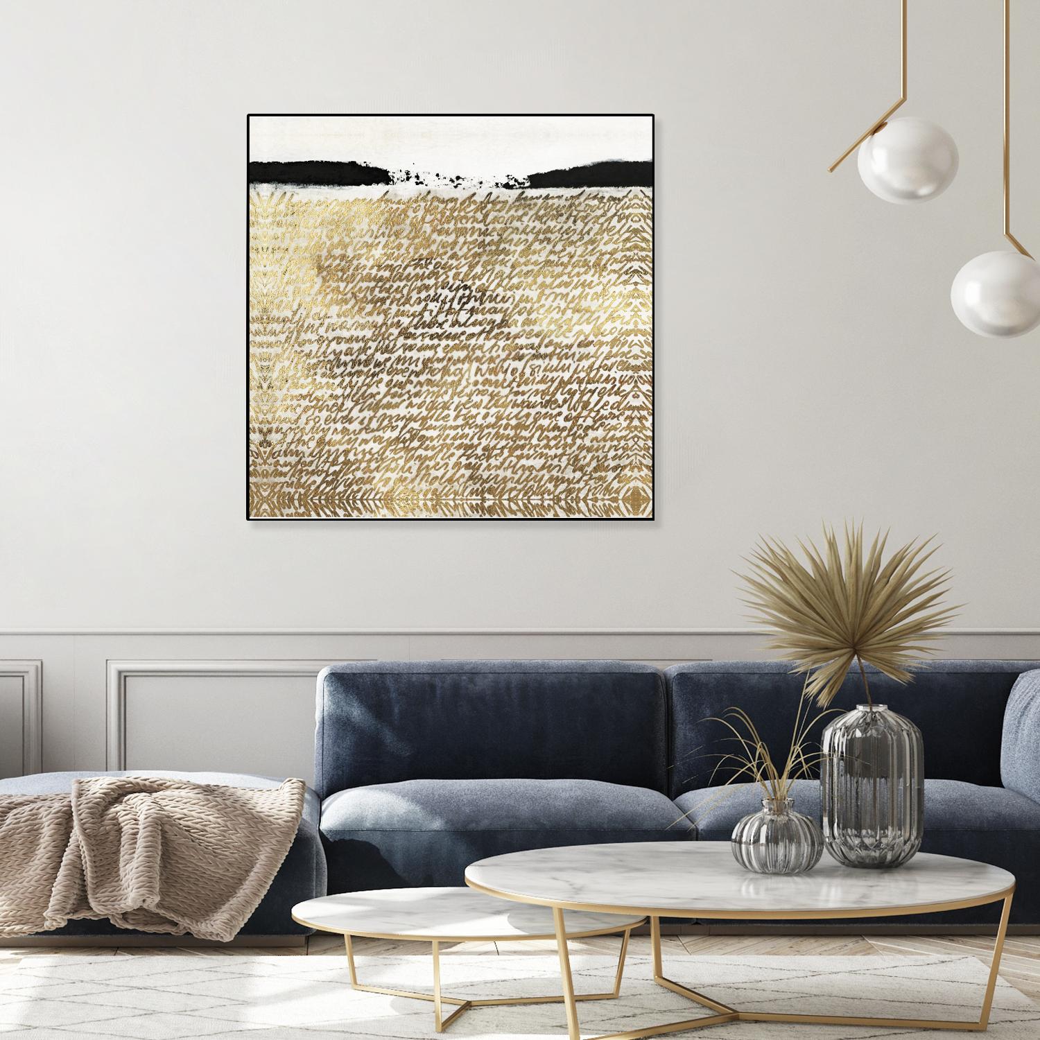 Sequence I by Jadwiga Jarosiewicz on GIANT ART - black abstract