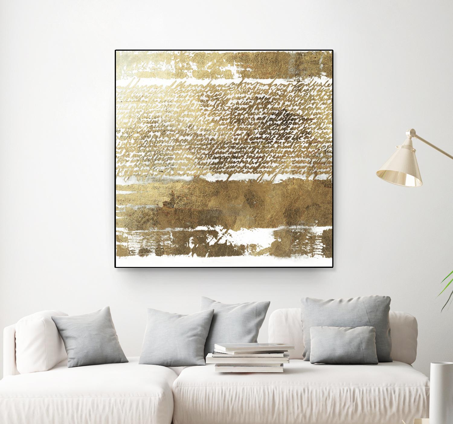 Sequence II by Jadwiga Jarosiewicz on GIANT ART - white abstract