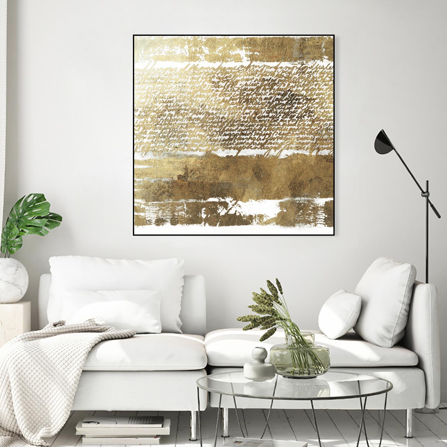 Sequence II by Jadwiga Jarosiewicz on GIANT ART - white abstract