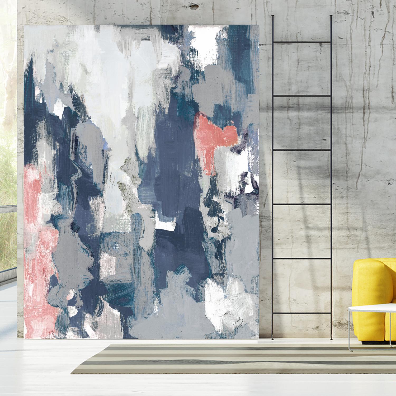 Blue Serenade Abstract by Lanie Loreth on GIANT ART - blue abstract