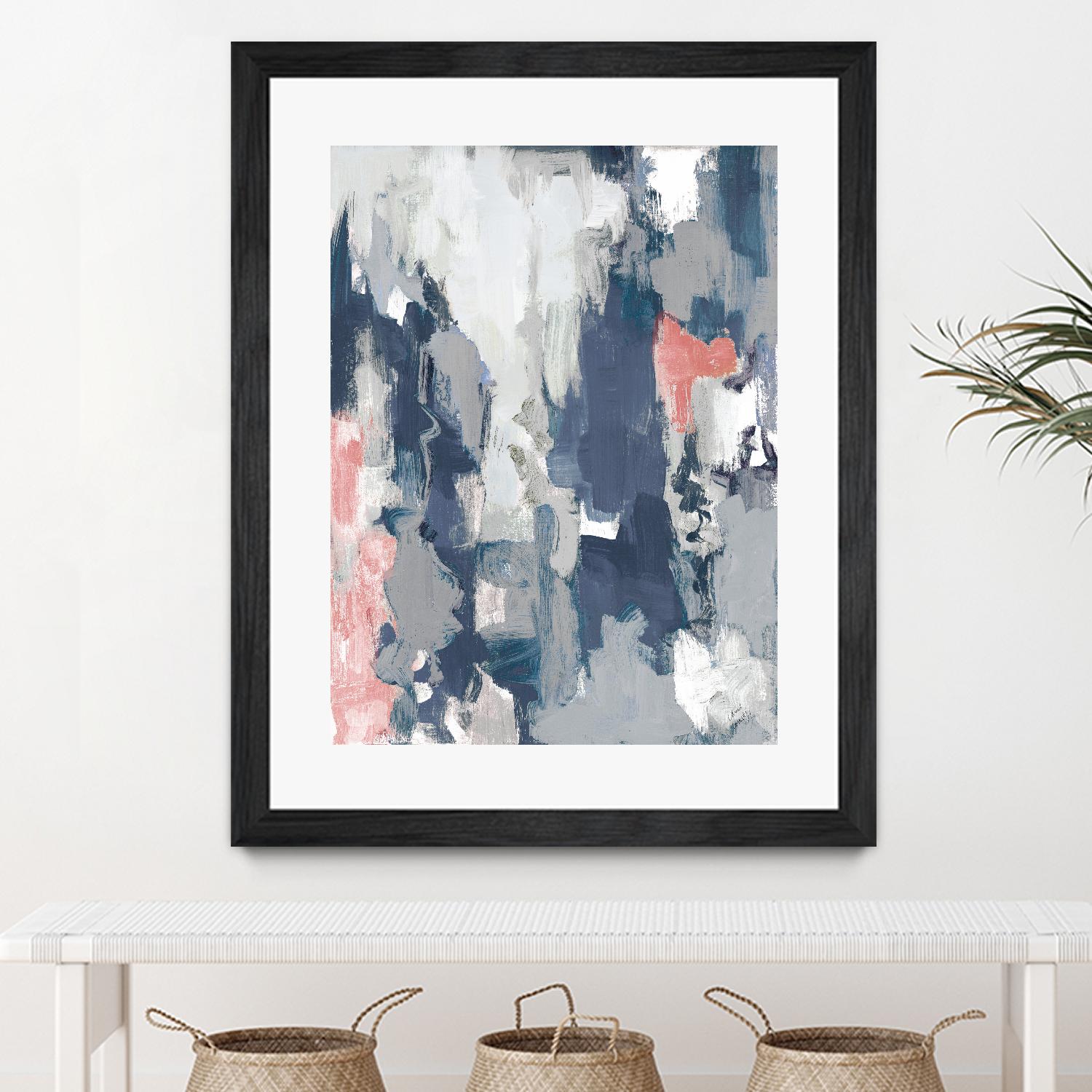 Blue Serenade Abstract by Lanie Loreth on GIANT ART - blue abstract